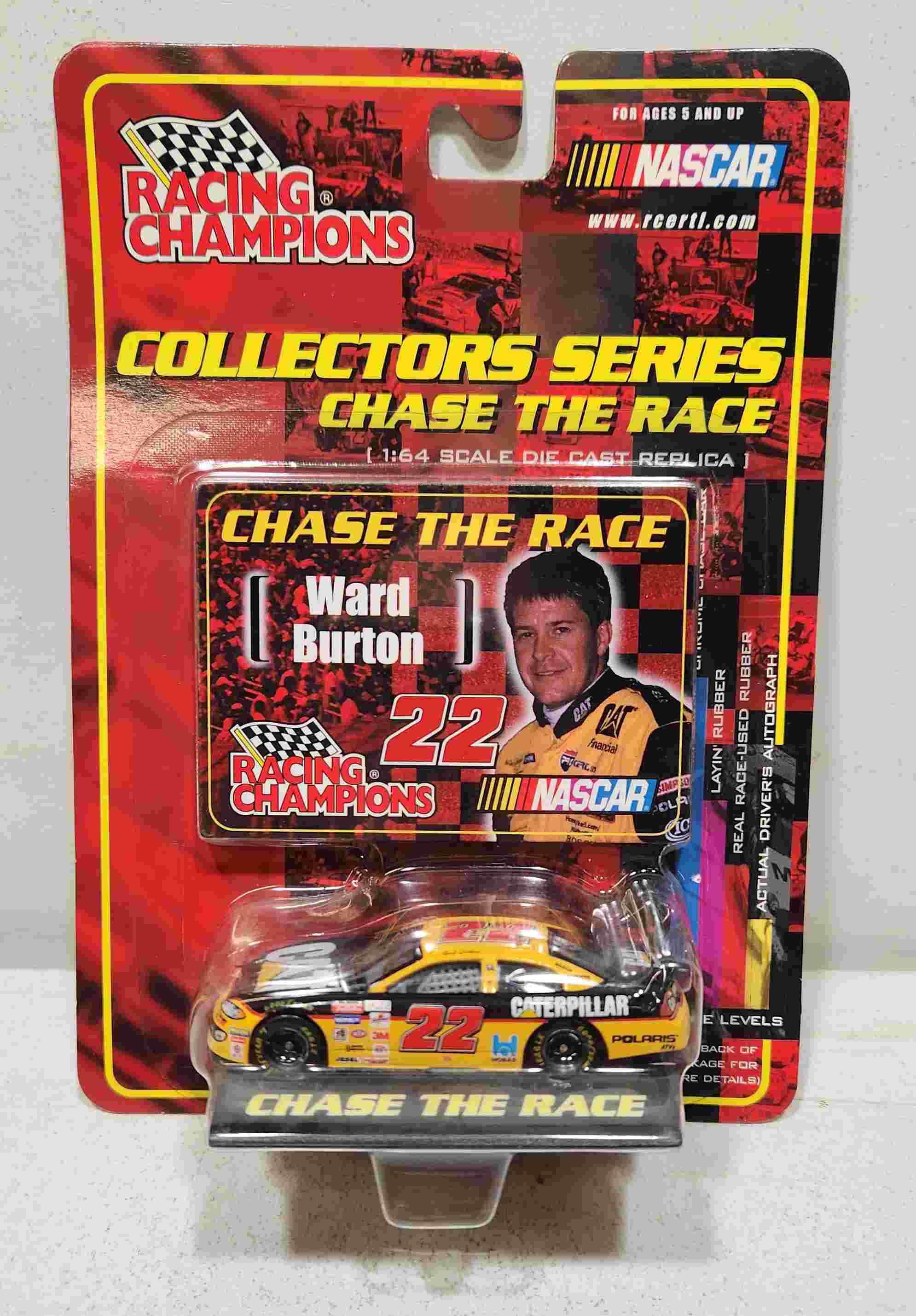 2001 Ward Burton 1/64th Caterpillar Dodge Intrepid