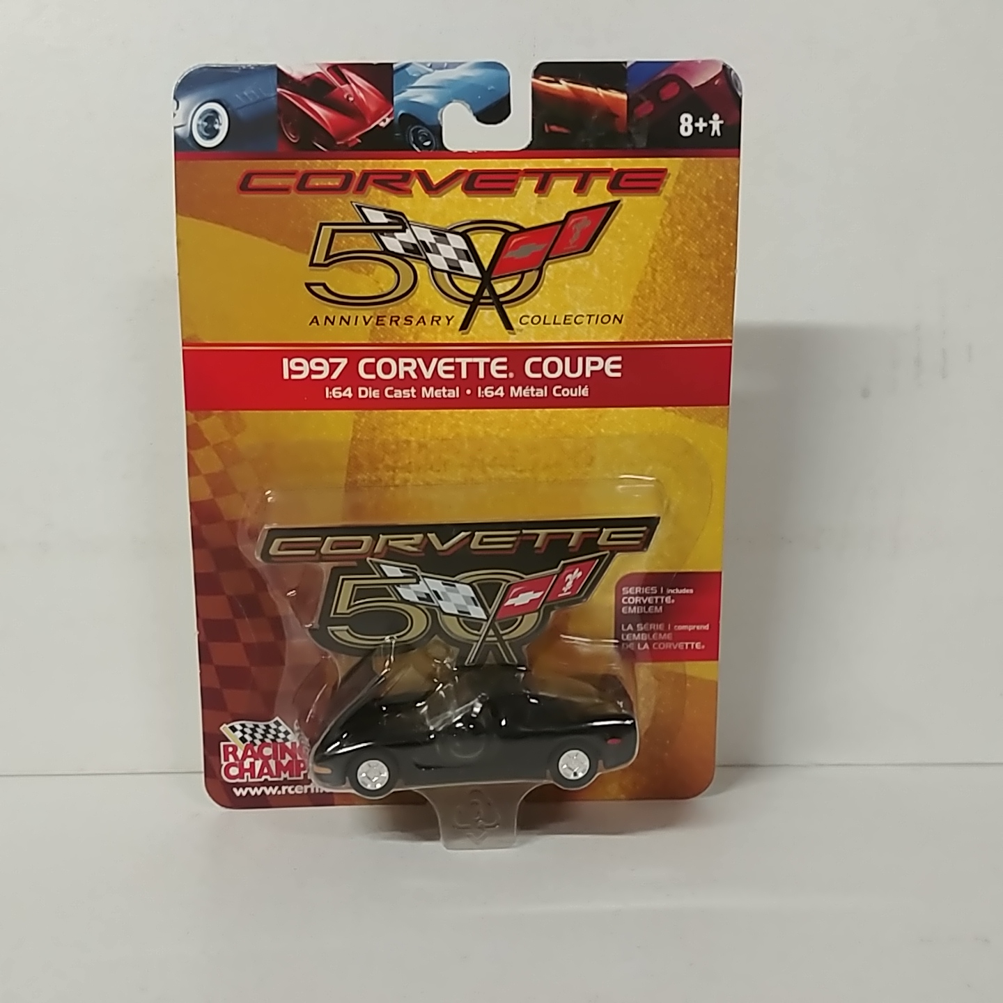 1997 Chevrolet 1/64th Corvette Coupe 50 Anniversary 