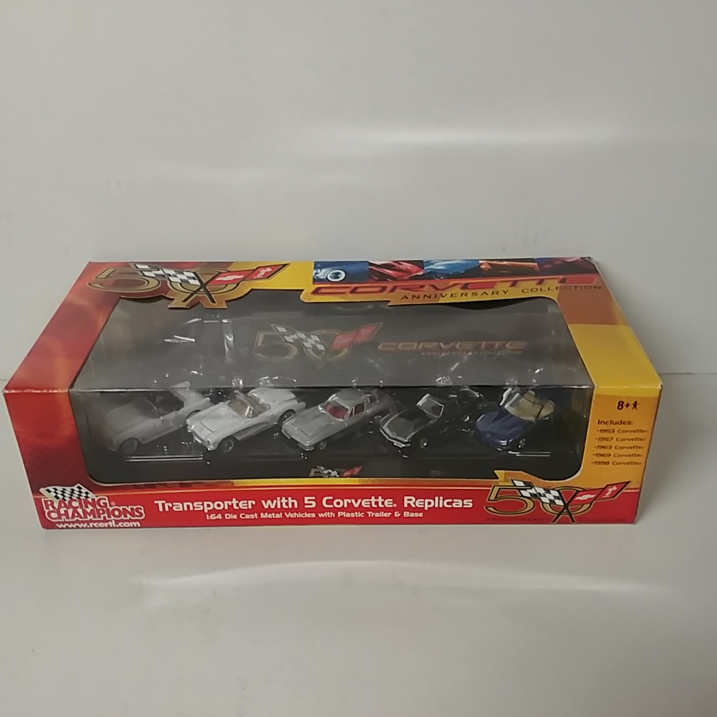 2002 Chevrolet 1/64th Corvette 50th Anniversary Set