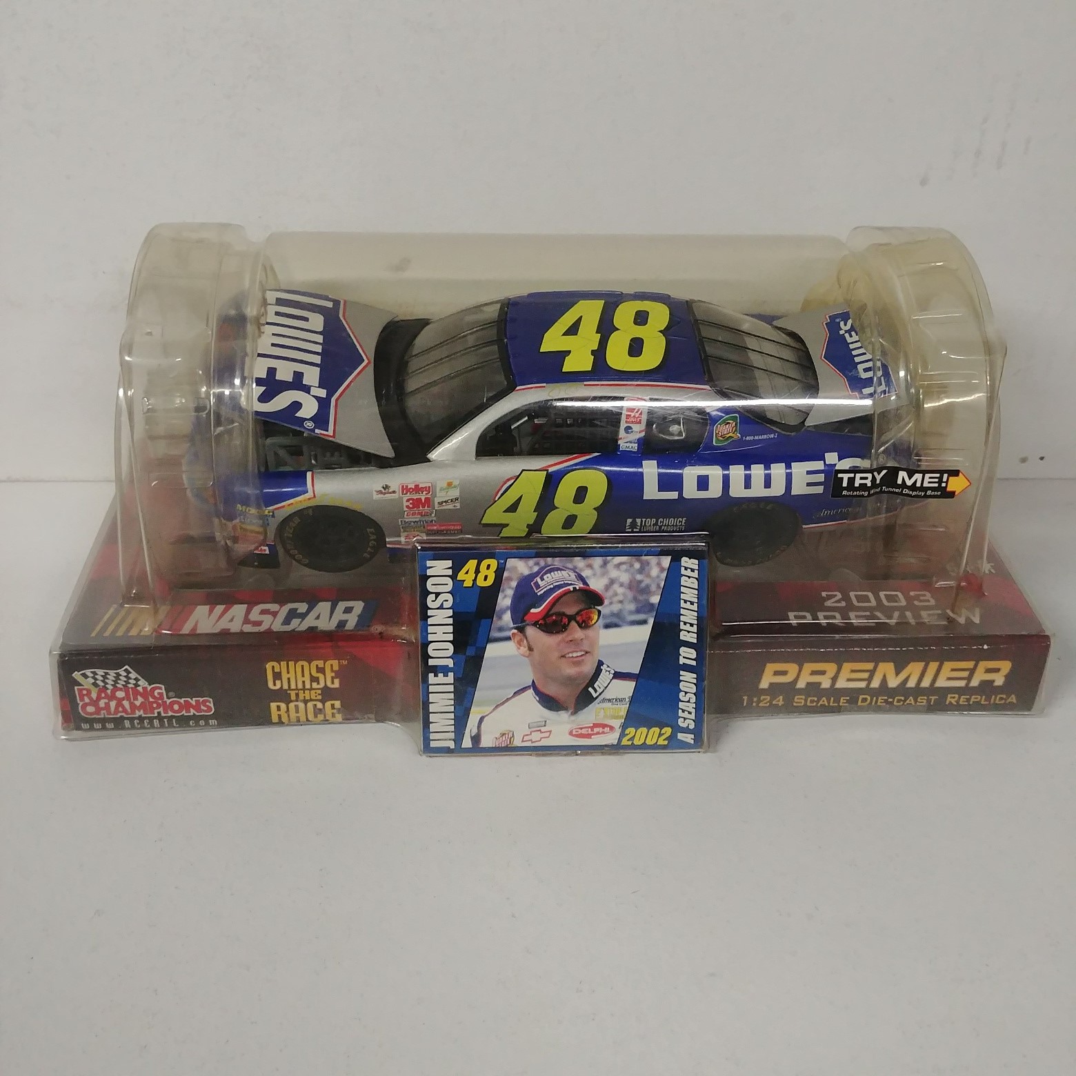 2003 Jimmie Johnson 1/24th Lowe's "Preview""Wind Tunnel" car