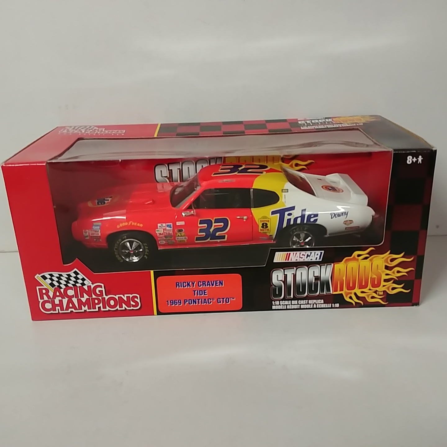 1969 Ricky Craven 1/18th Tide Pontiac GTO Stock Rod