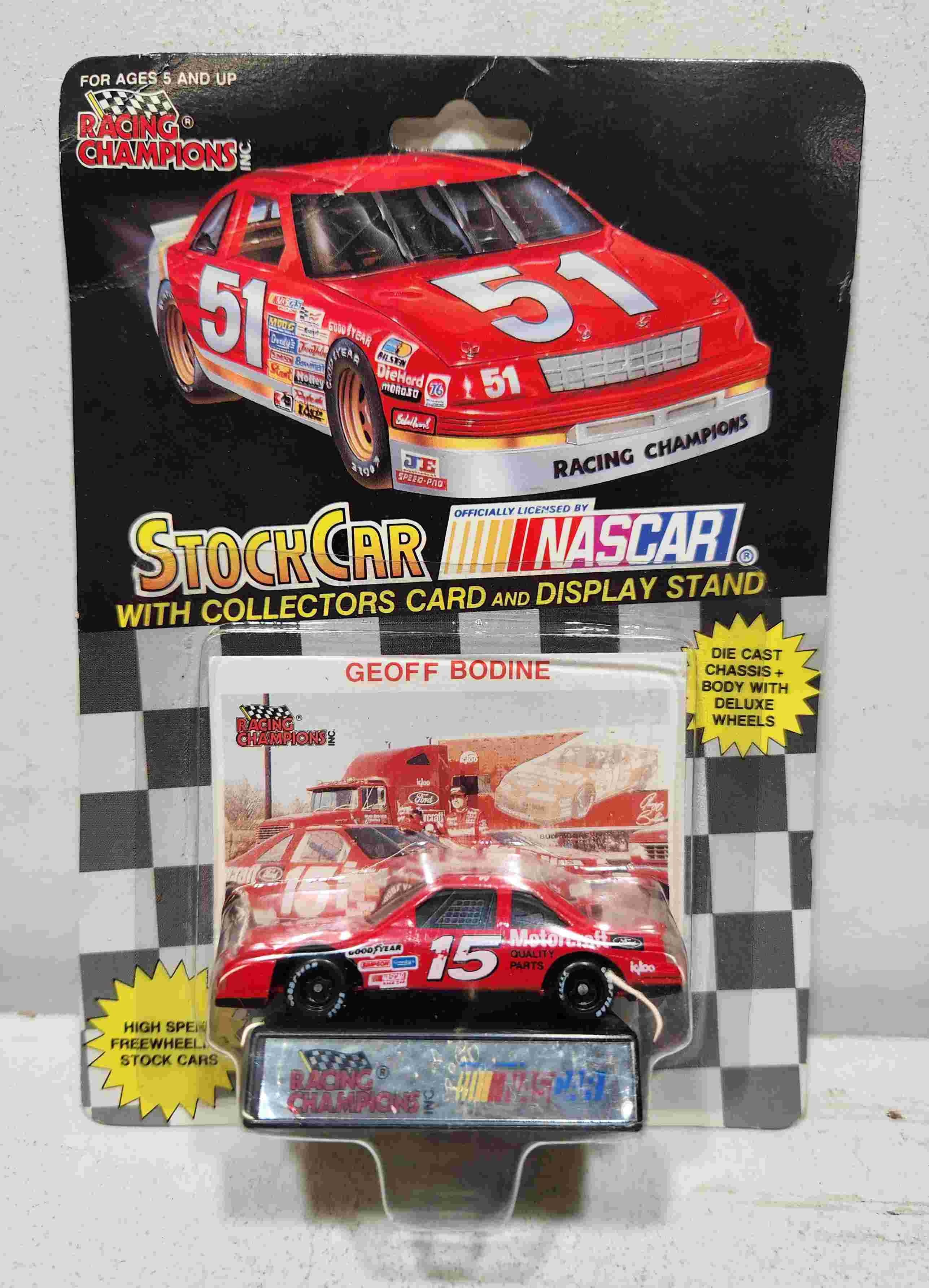 1992 Geoffrey Bodine 1/64th Motorcraft Thunderbird