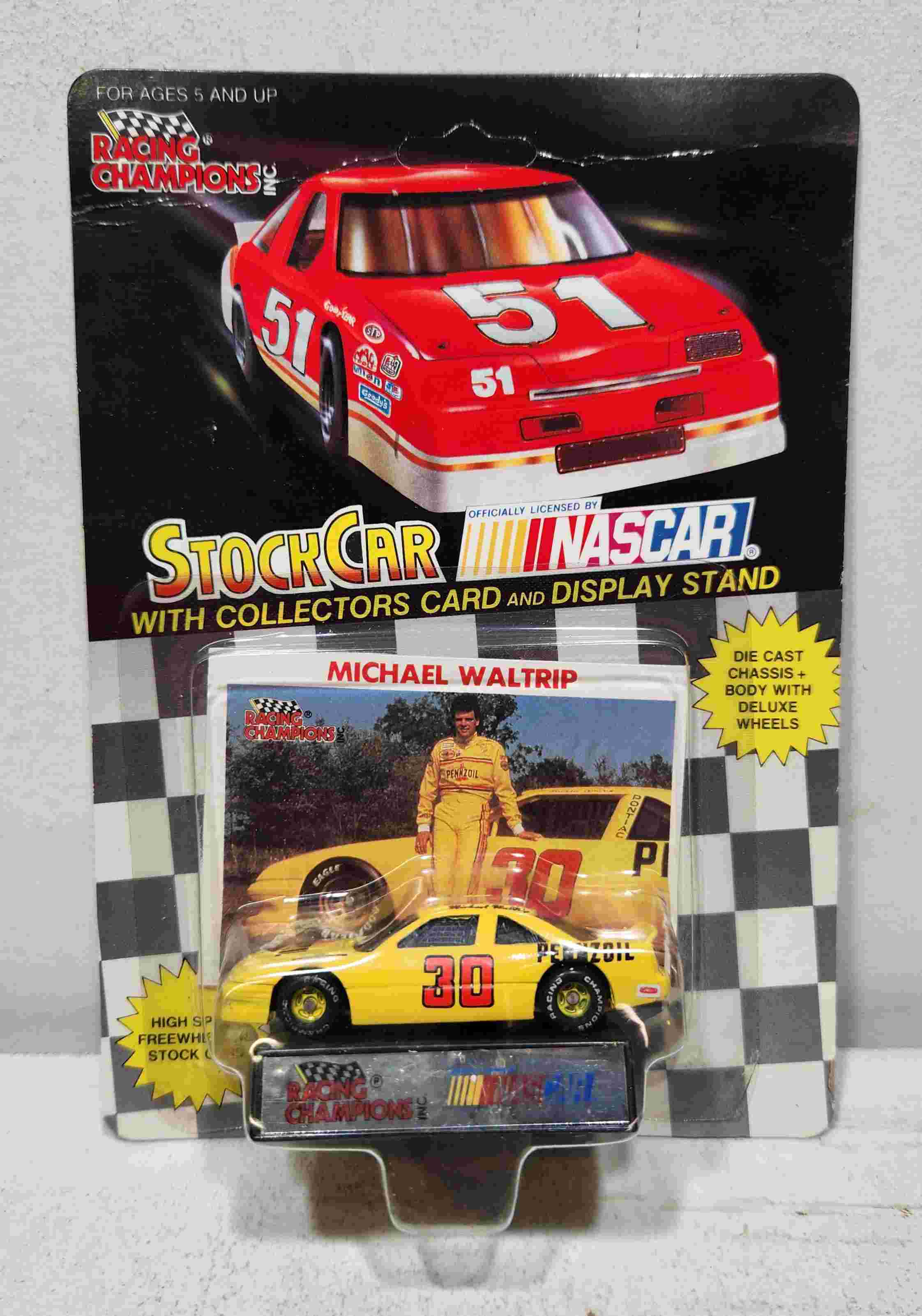 1992 Michael Waltrip 1/64th Pennzoil Pontiac