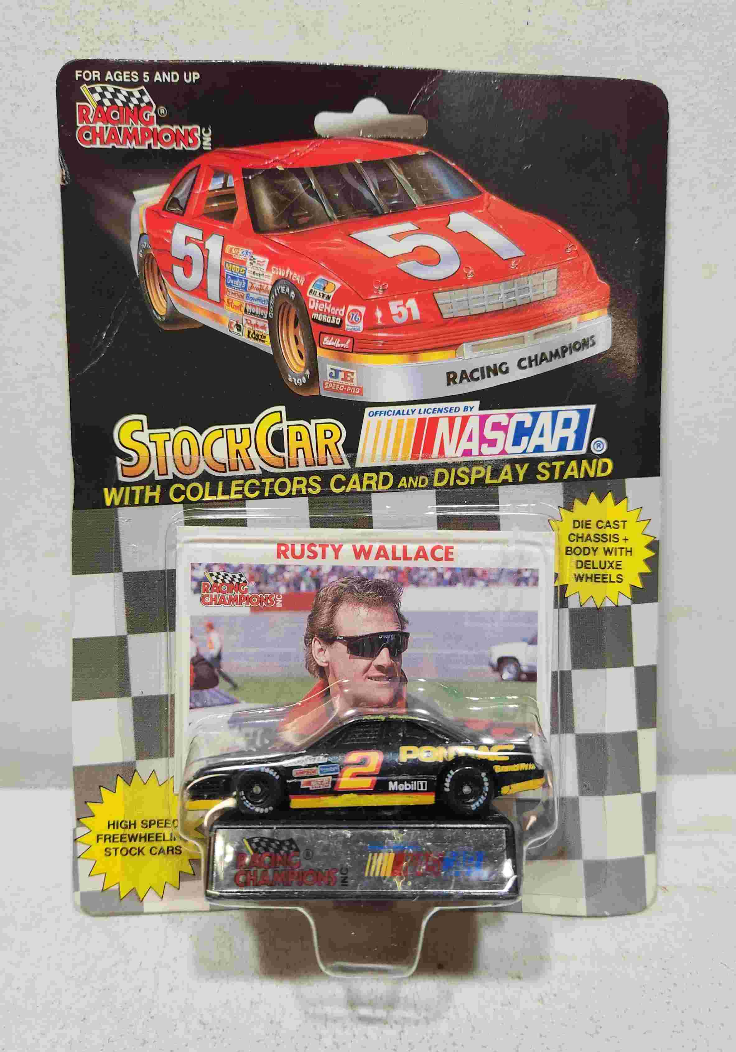 1992 Rusty Wallace 1/64th Pontiac Excitement