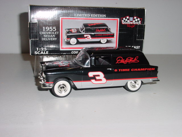 1993 Dale Earnhardt 1/25th "55 Chevy Delivery" "6-Time Champion" Bank