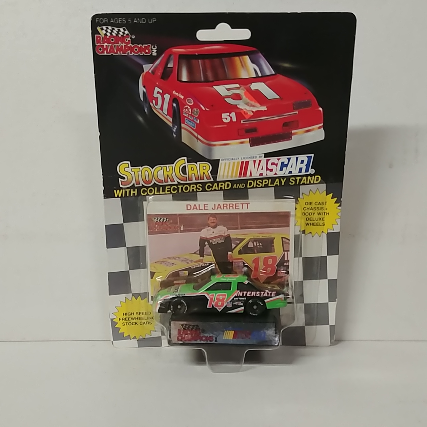 1993 Dale Jarrett 1/64th Interstate Batteries car