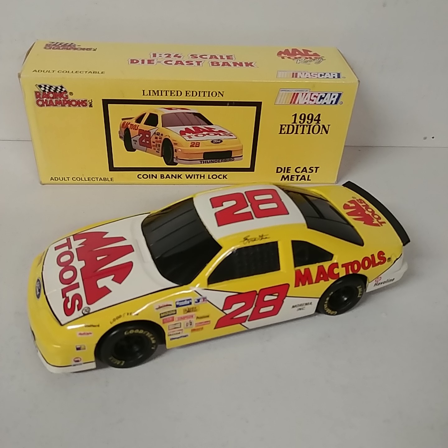 1994 Ernie Irvan 1/24th Mac Tools BWB car