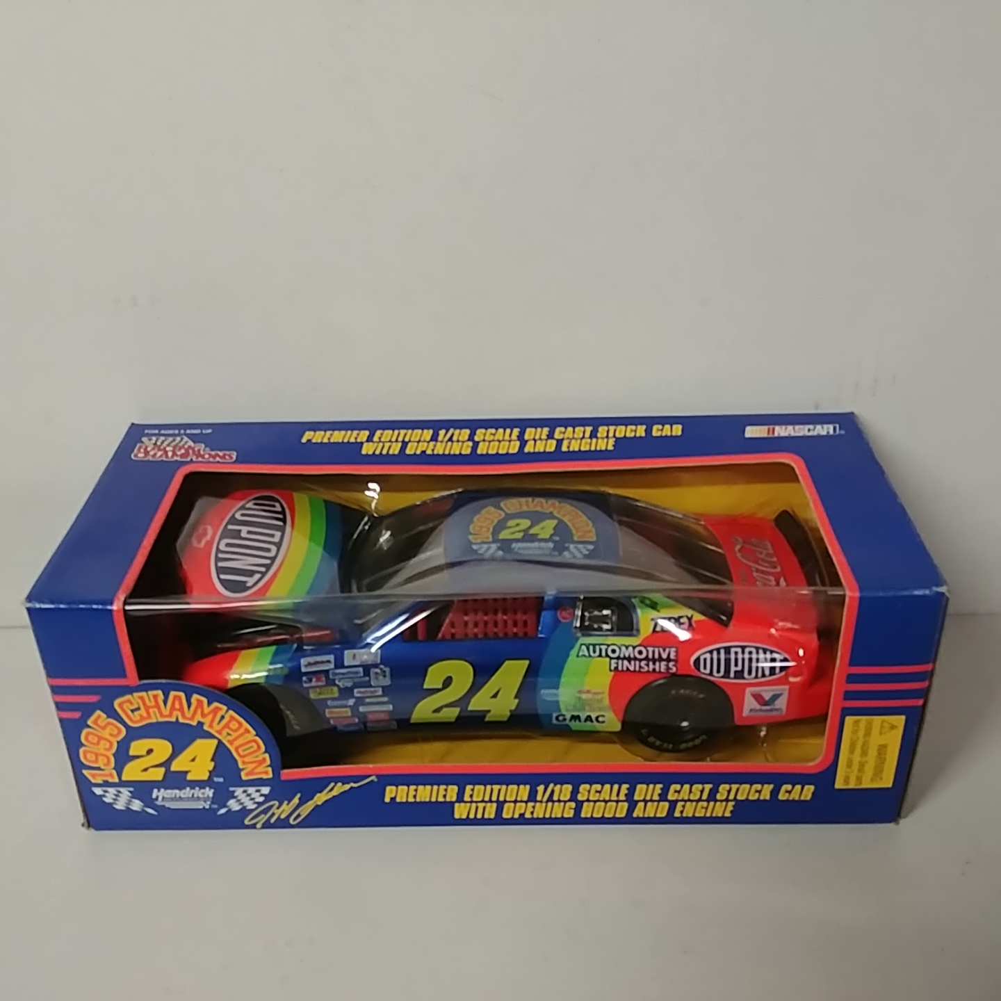 1995 Jeff Gordon 1/18th Dupont "Winston Cup Champion" Monte Carlo