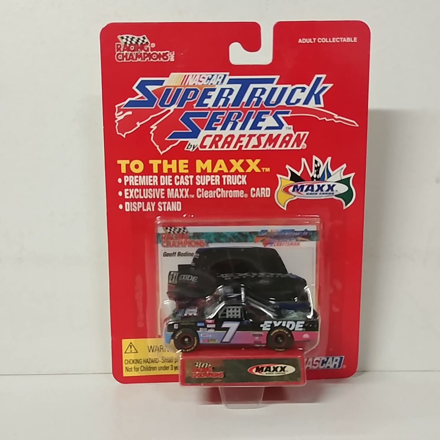 1995 Geoff Bodine 1/64th Exide Craftsman Super Truck