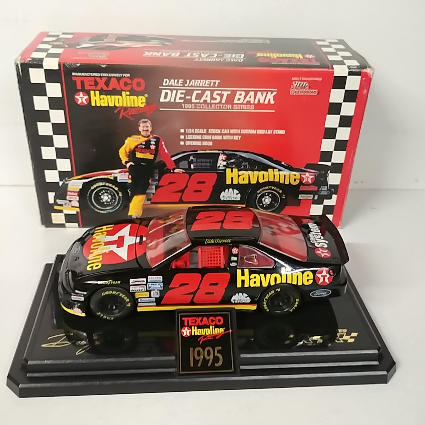 1995 Dale Jarrett 1/24th Havoline car