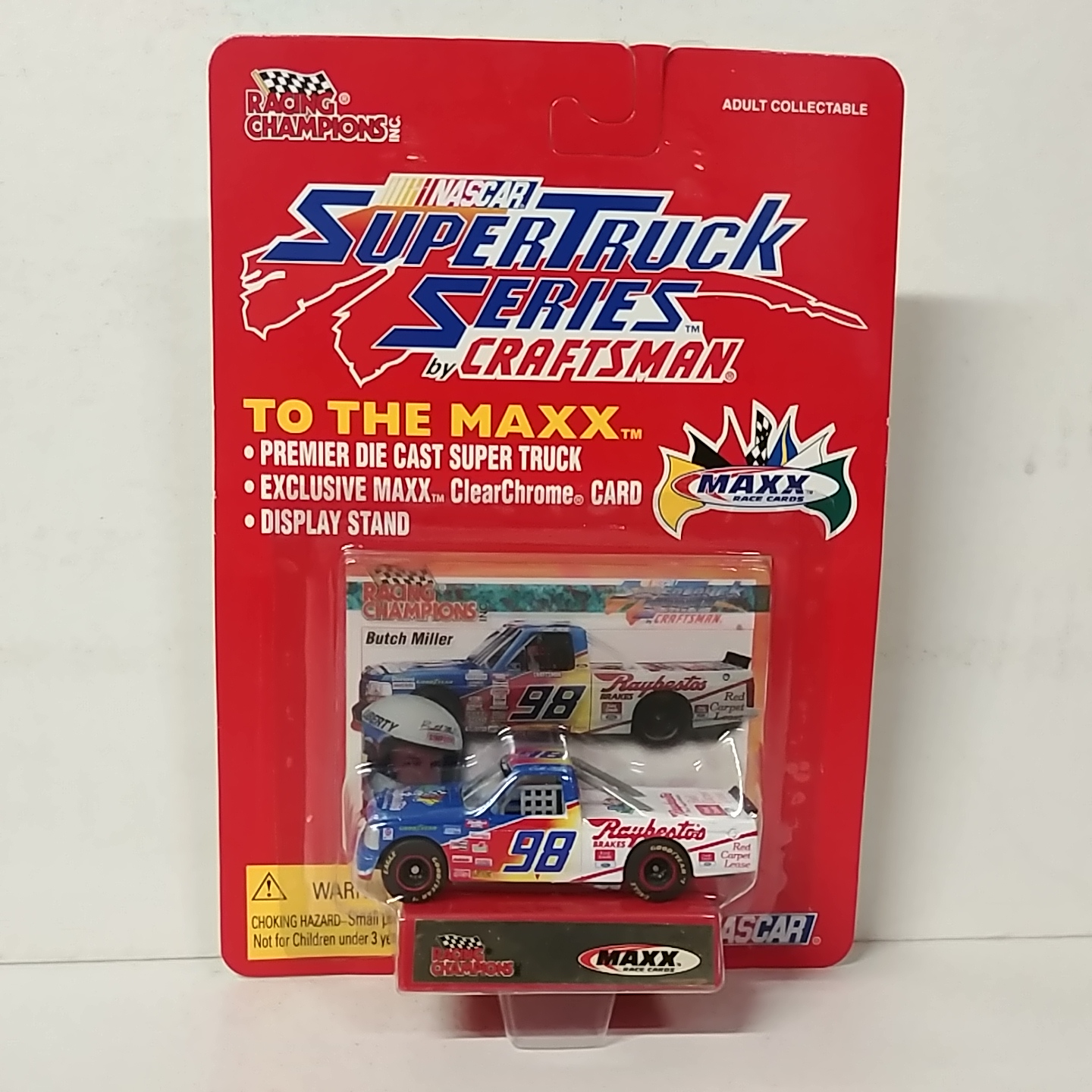 1995 Butch Miller 1/64th Raybestos Craftsman Super Truck