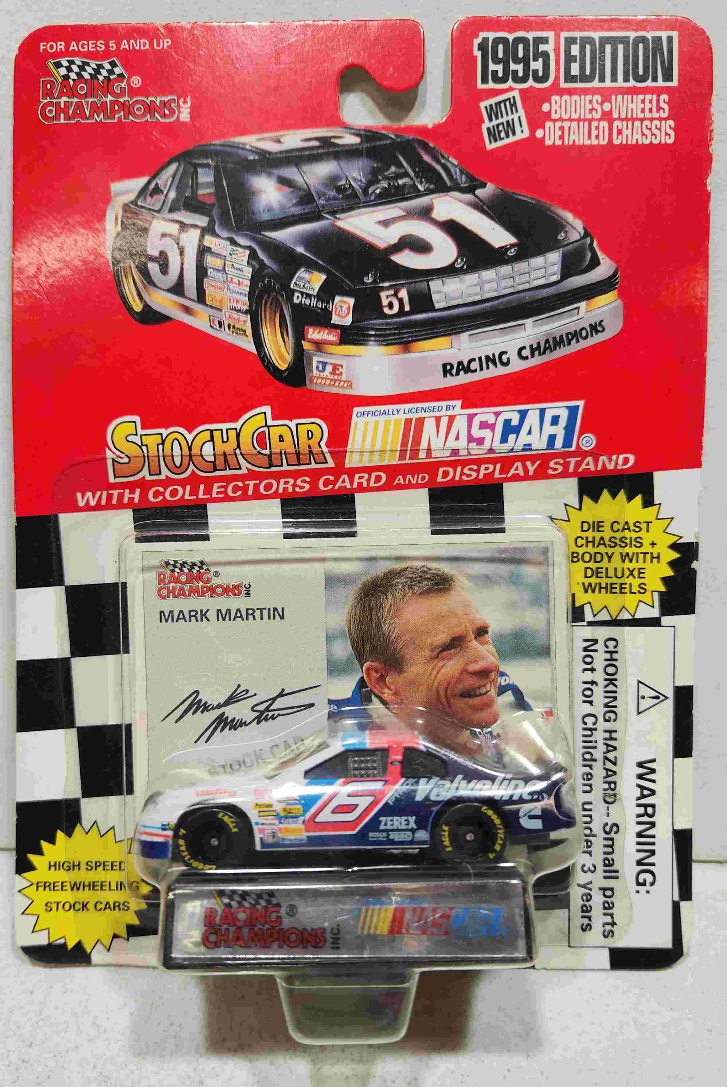 1995 Mark Martin 1/64th Valvoline Thunderbird