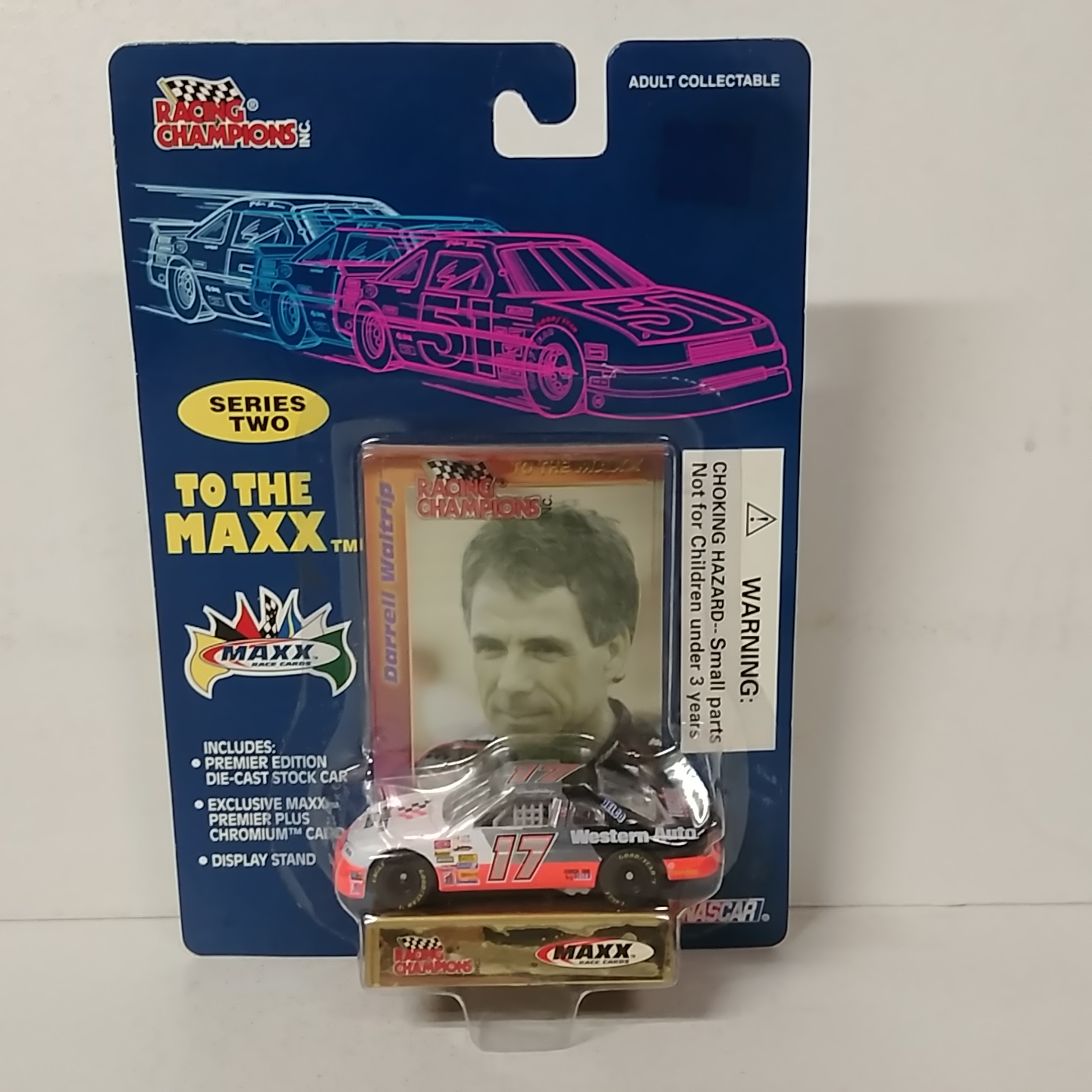 1995 Darrell Waltrip 1/64th Western Auto car