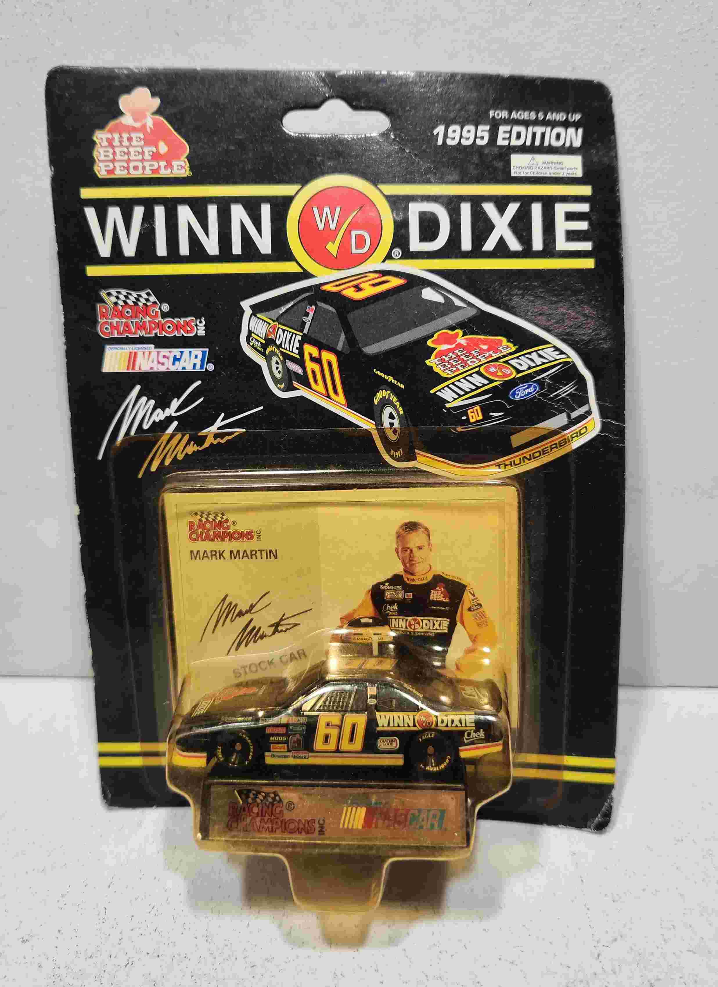 1995 Mark Martin 1/64th Winn Dixie "Busch Series" Thunderbird