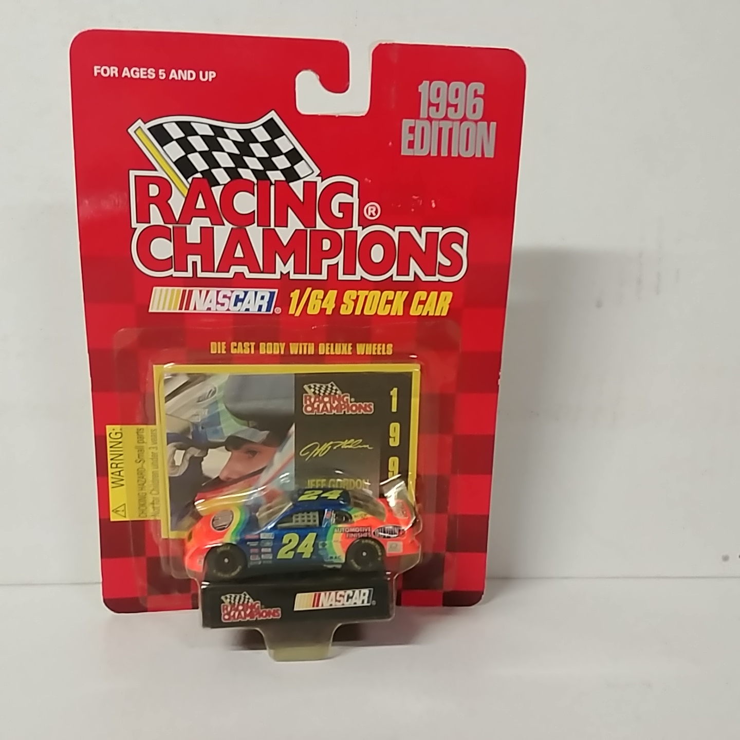 1996 Jeff Gordon 1/64th Dupont "Coca-Cola on Deck Lid" car