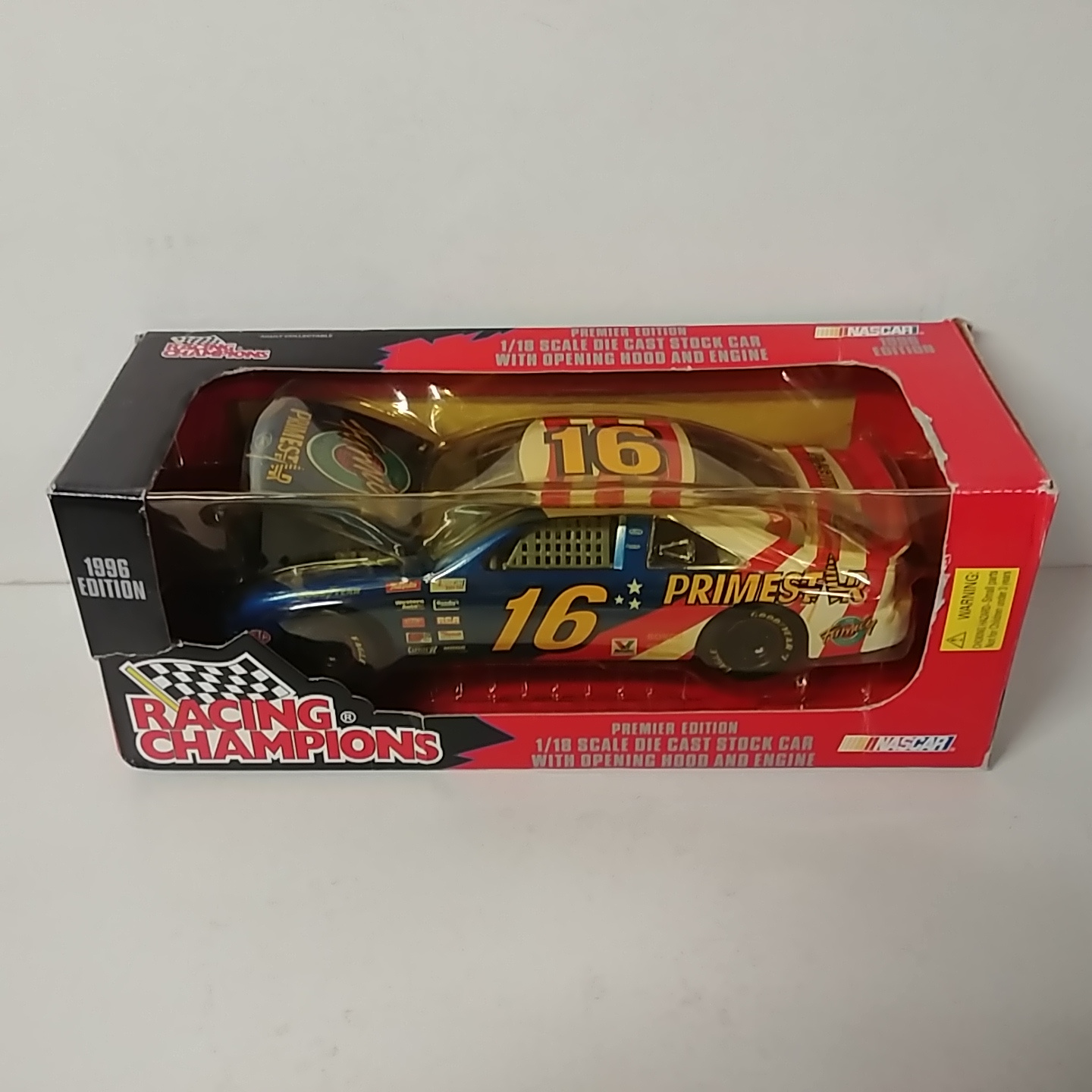 1996 Ted Musgrave 1/18th Family Channel Thunderbird