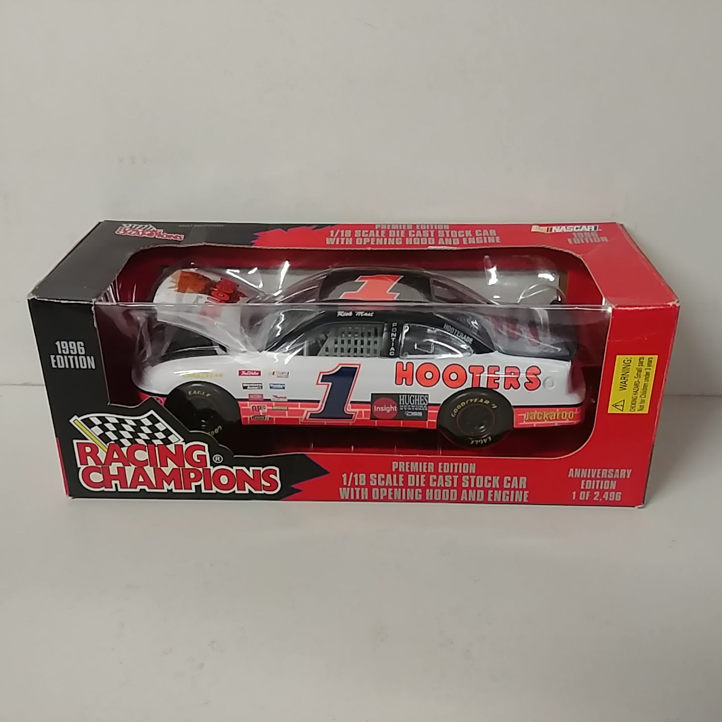 1996 Rick Mast 1/18th Hooters car