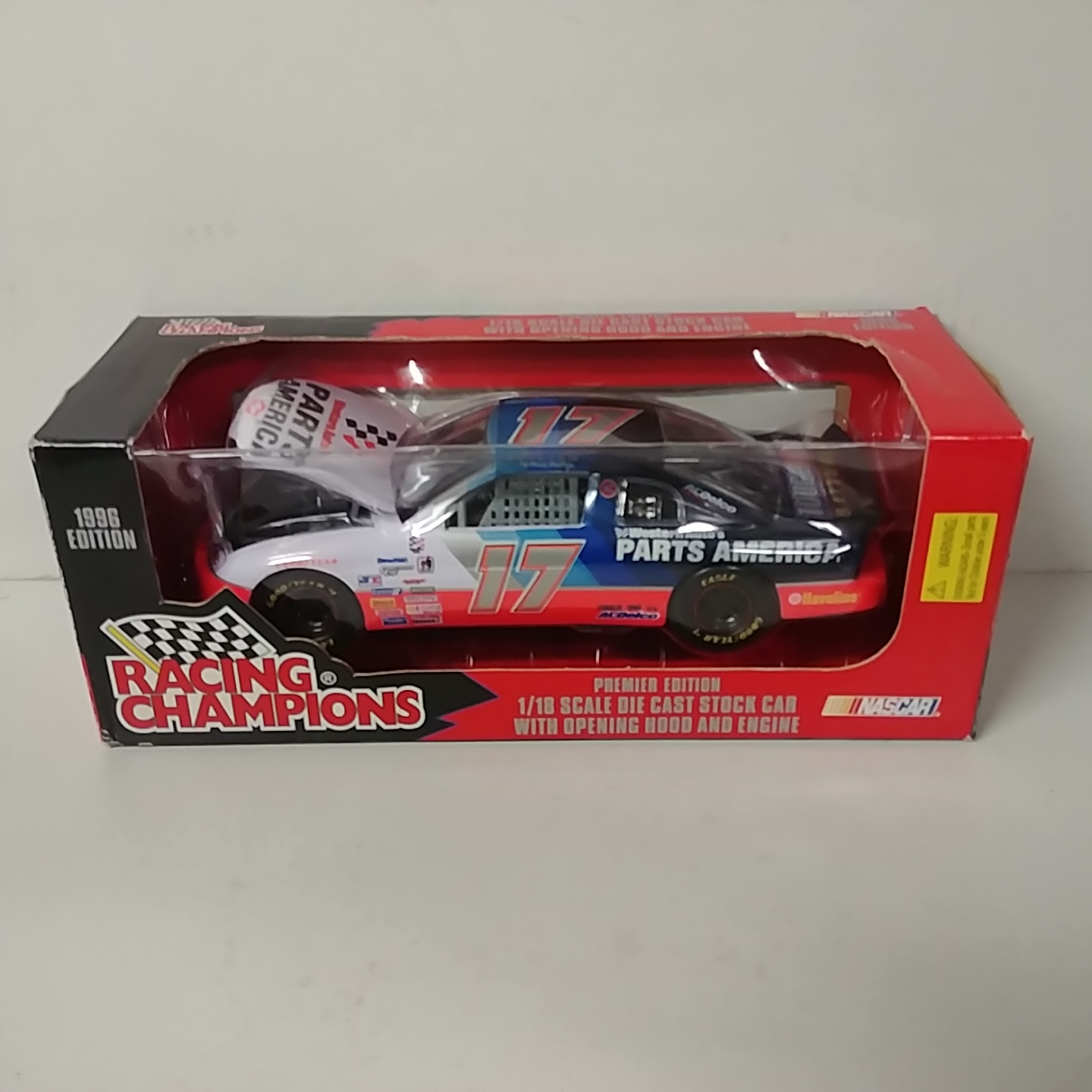 1996 Darrell Waltrip 1/18th Western Auto Parts America car