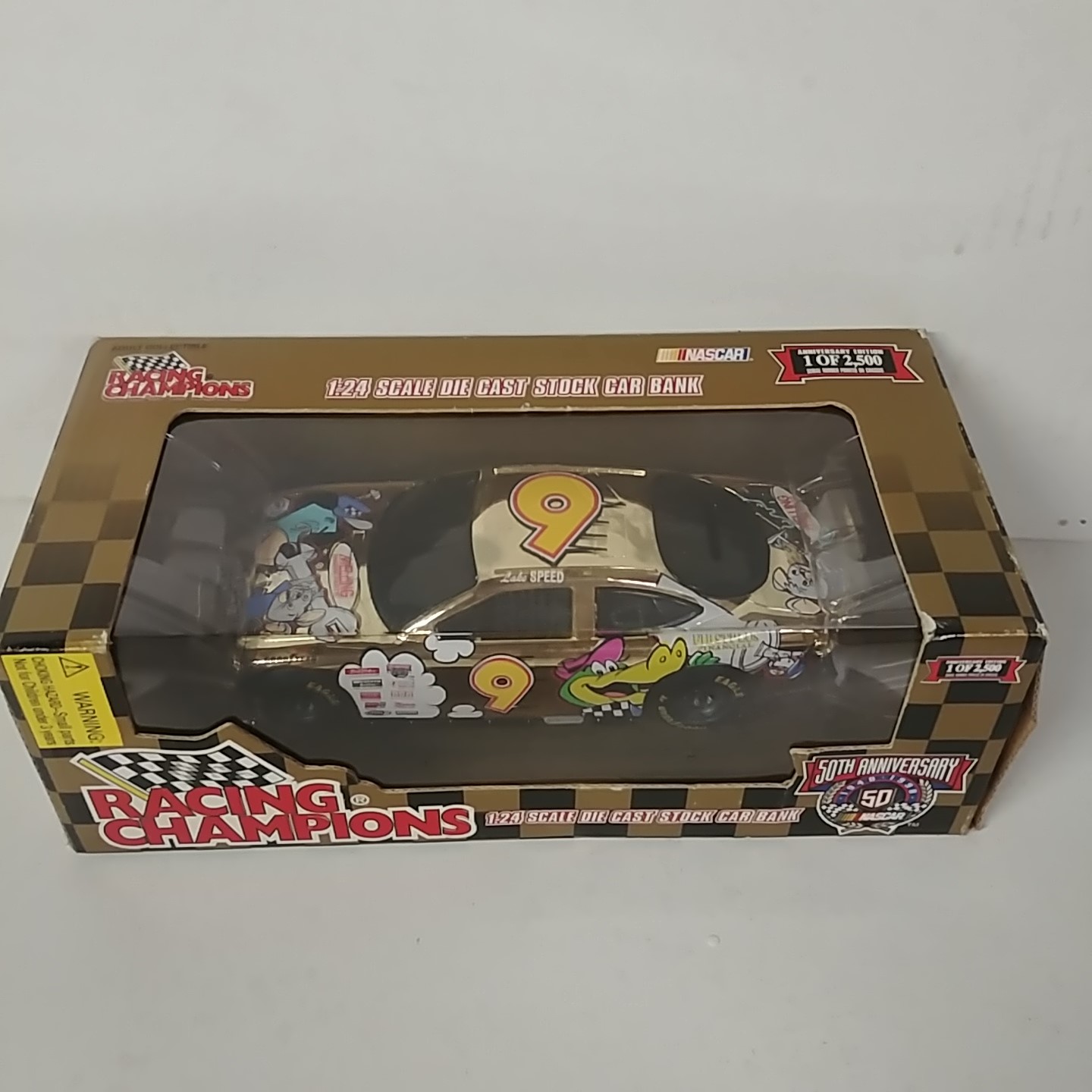 1998 Lake Speed 1/24th Cartoon Network b/w/b Gold car