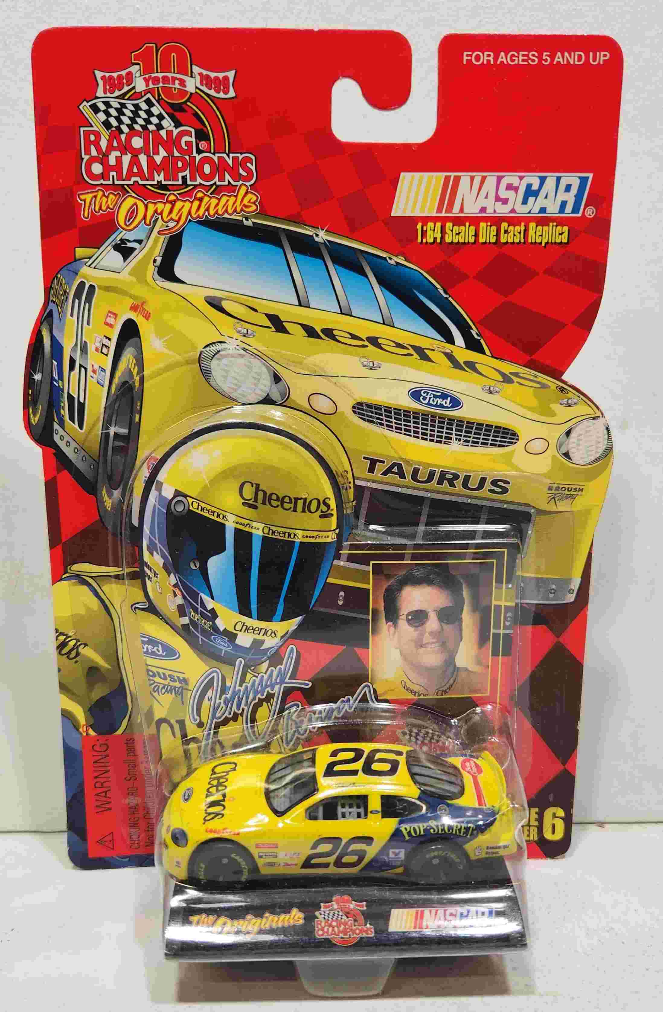 1999 Johnny Benson 1/64th Cheerios Taurus