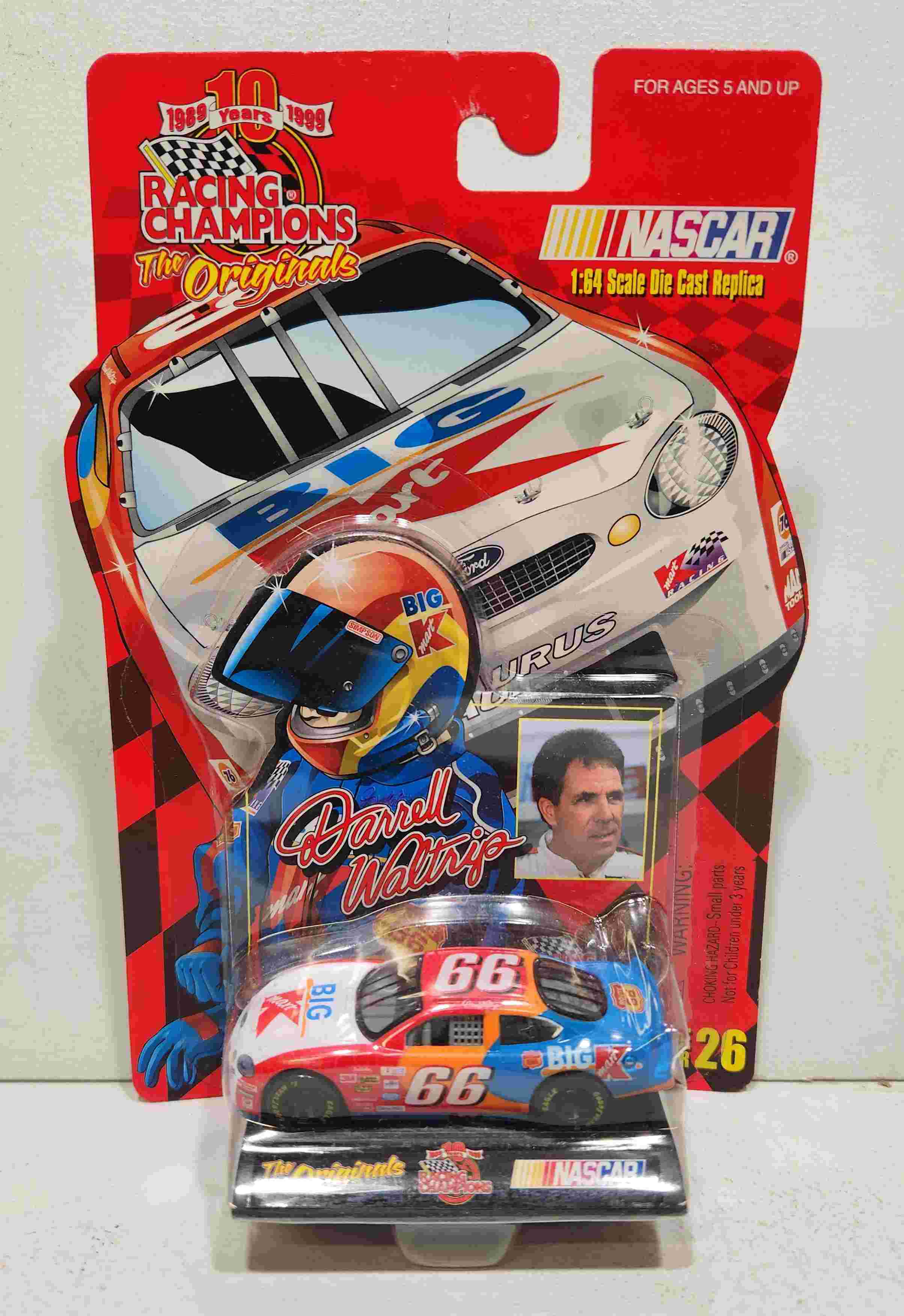 1999 Darrell Waltrip 1/64th Big Kmart Taurus