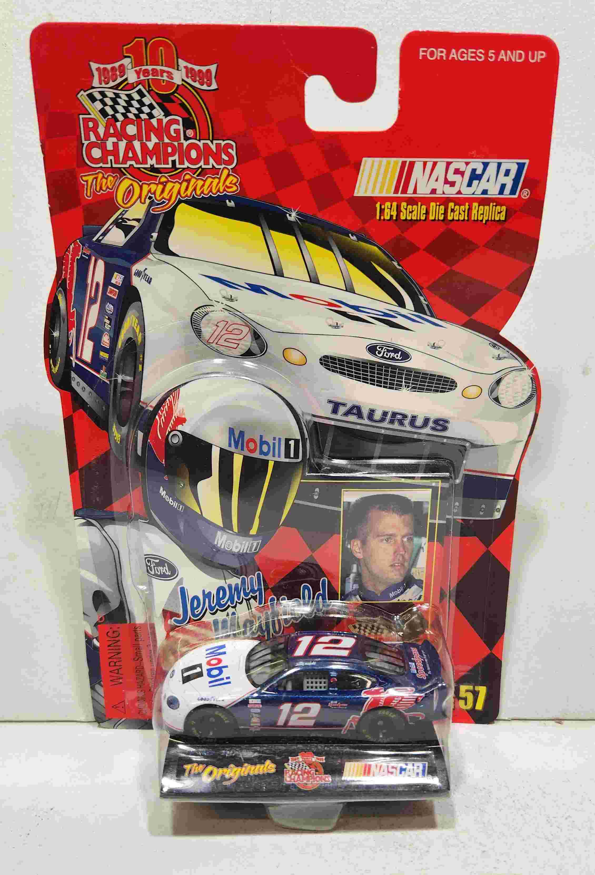 1999 Jeremy Mayfield 1/64th Mobil1 Taurus