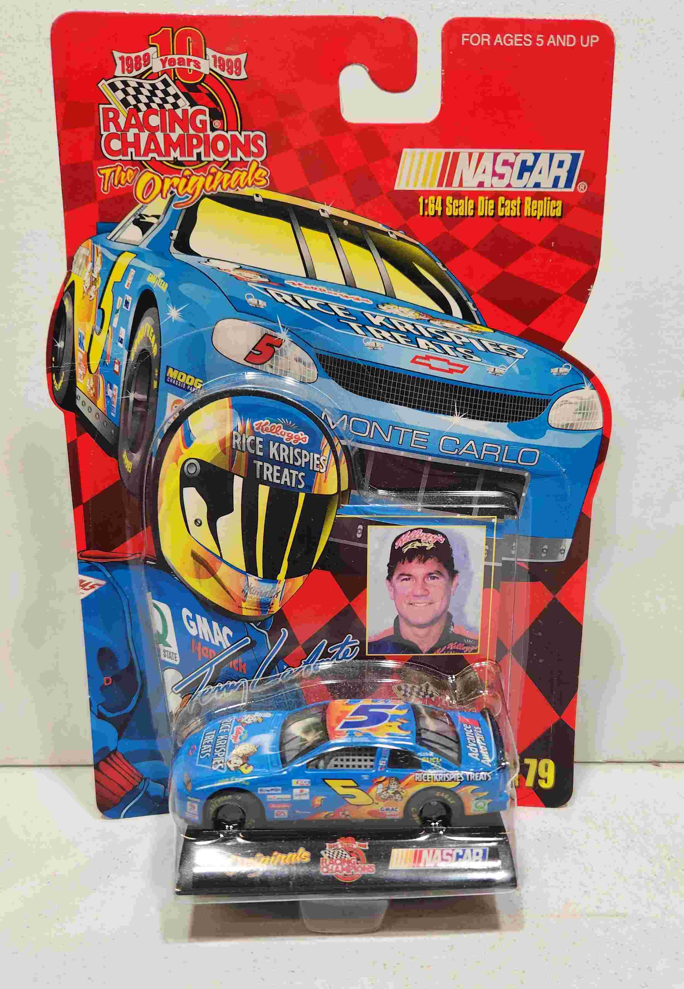 1999 Terry Labonte 1/64th Rice Krispies Treats Monte Carlo