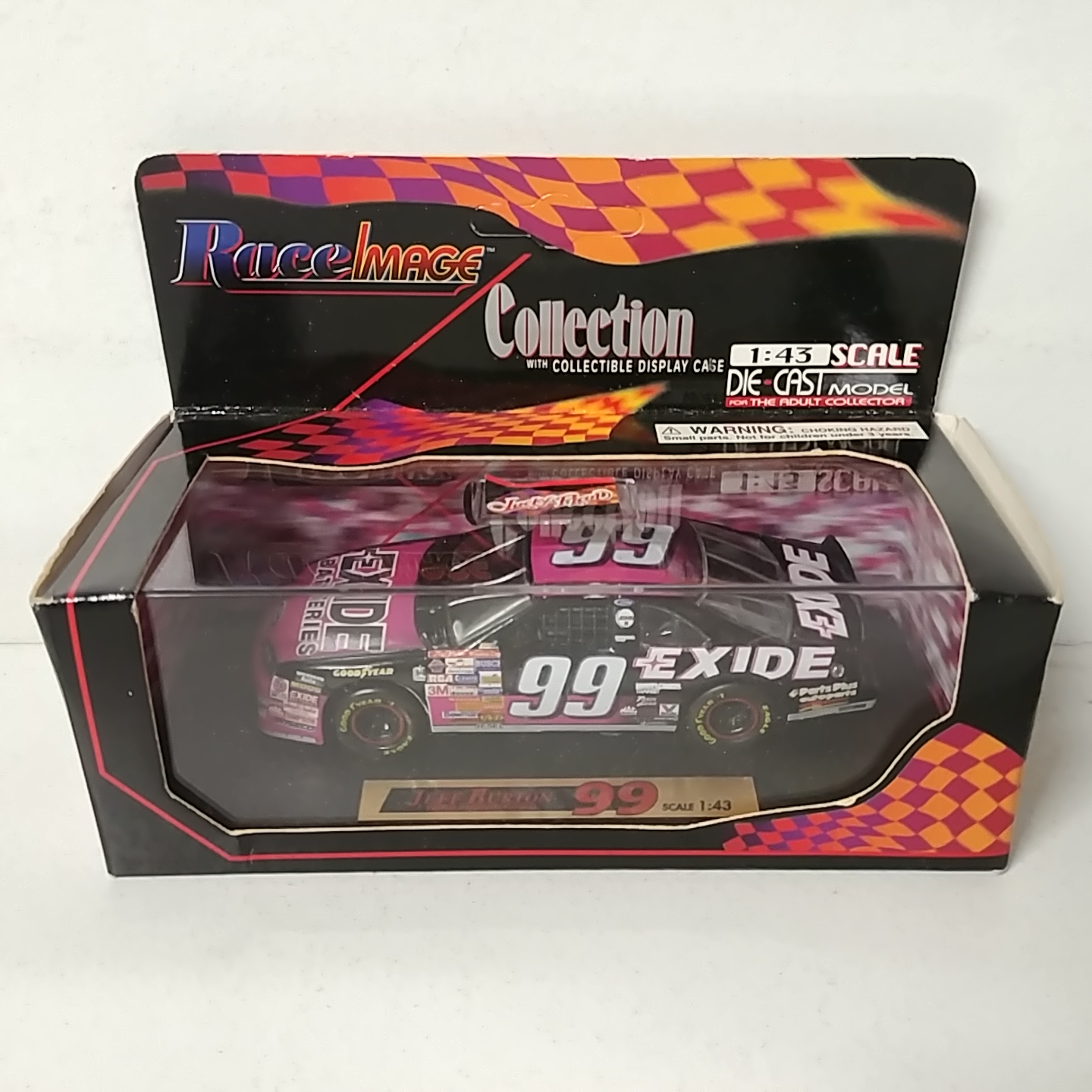 1997 Jeff Burton 1/43rd Exide Batteries Thunderbird