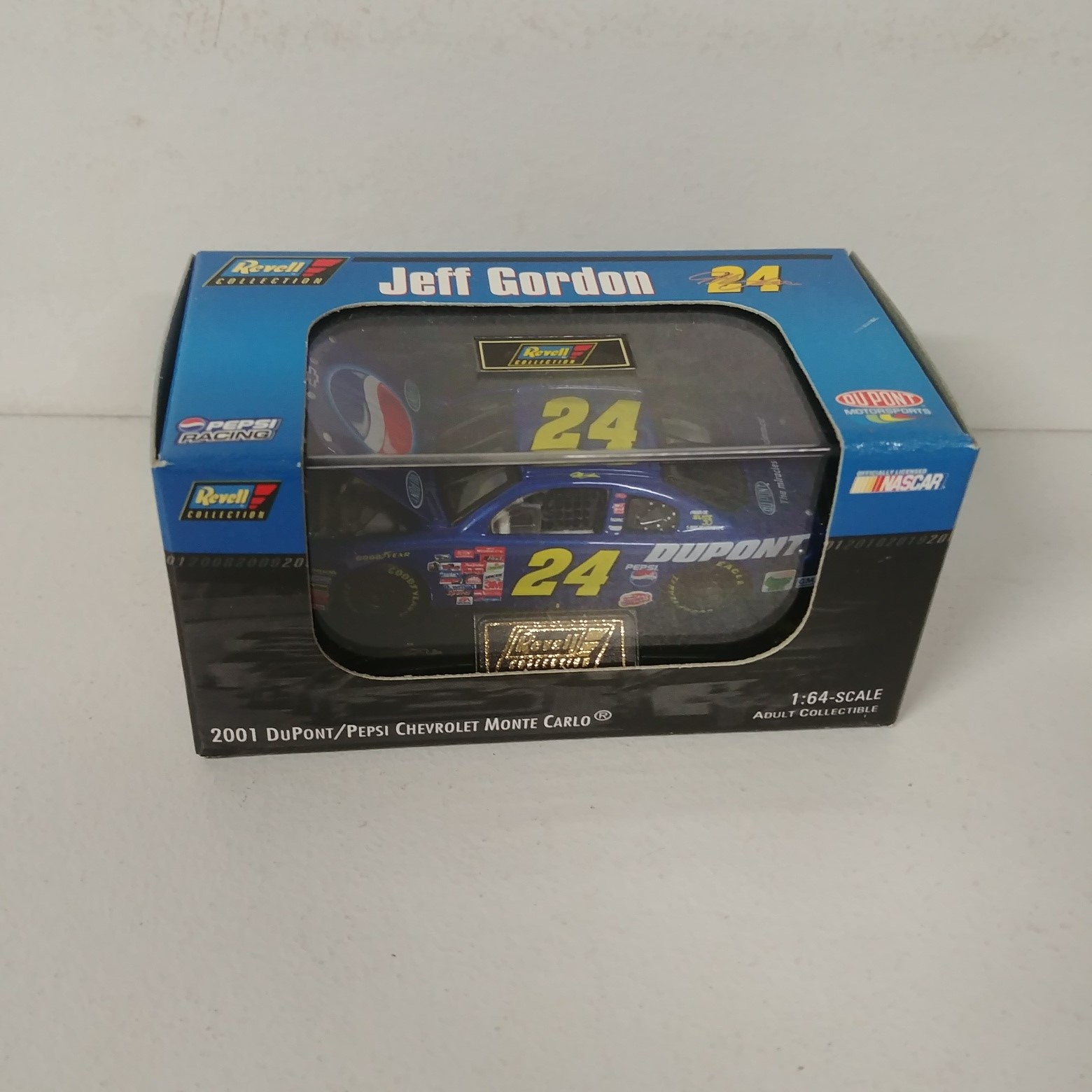 2001 Jeff Gordon 1/64th Pepsi hood open car