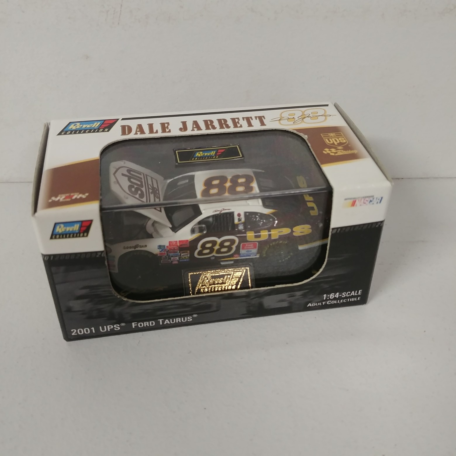 2001 Dale Jarrett 1/64th UPS "Old Logo" hood open car