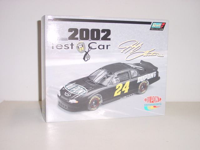 2002 Jeff Gordon 1/24th Dupont  "Test Car w/stop watch" 