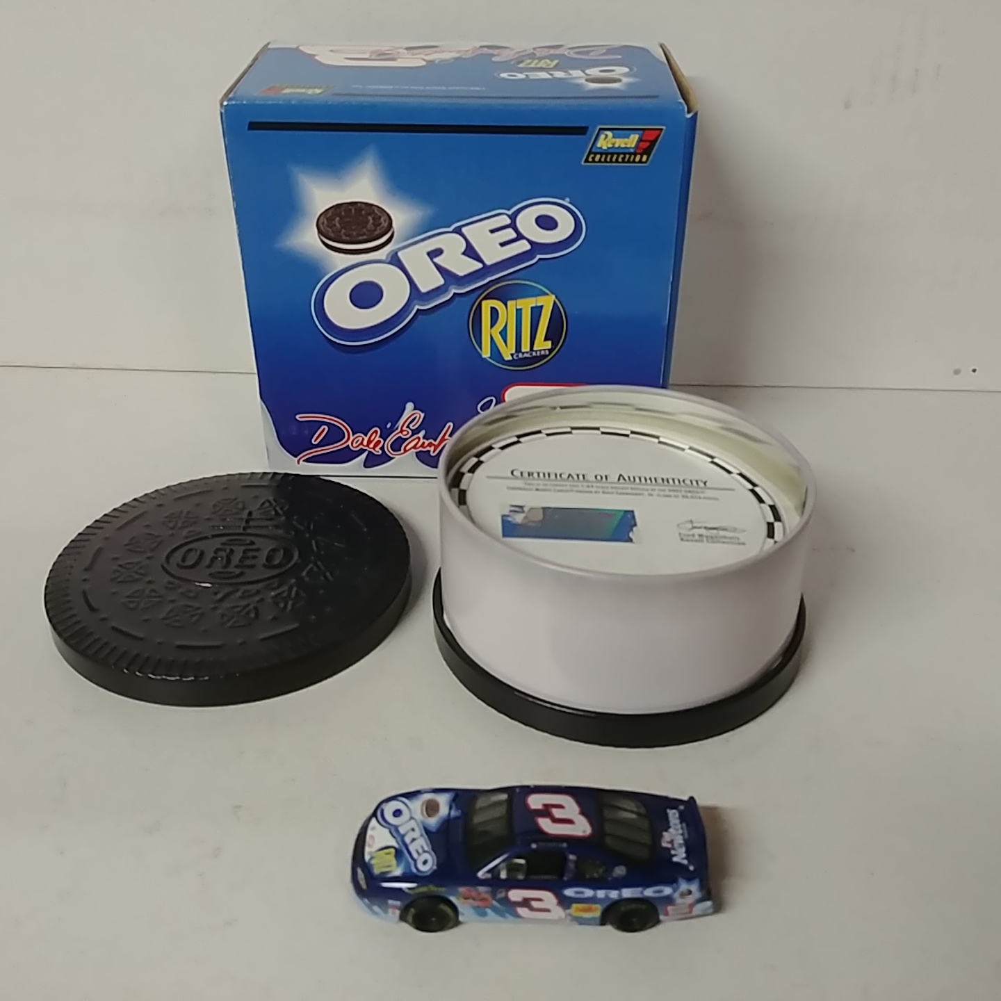 2002 Dale Earnhardt Jr 1/64 Oreo car in tin