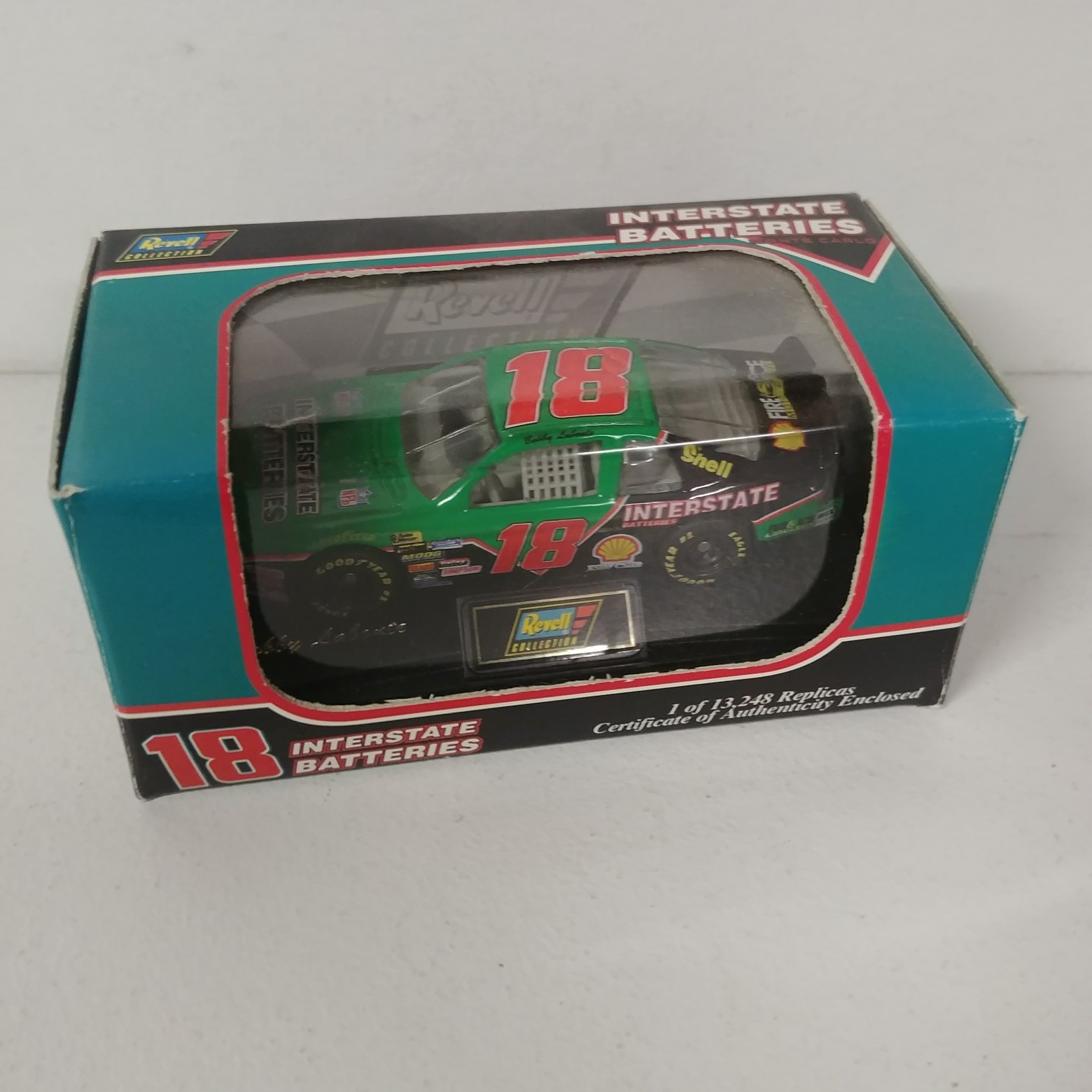 1996 Bobby Labonte 1/64th Interstate Batteries car