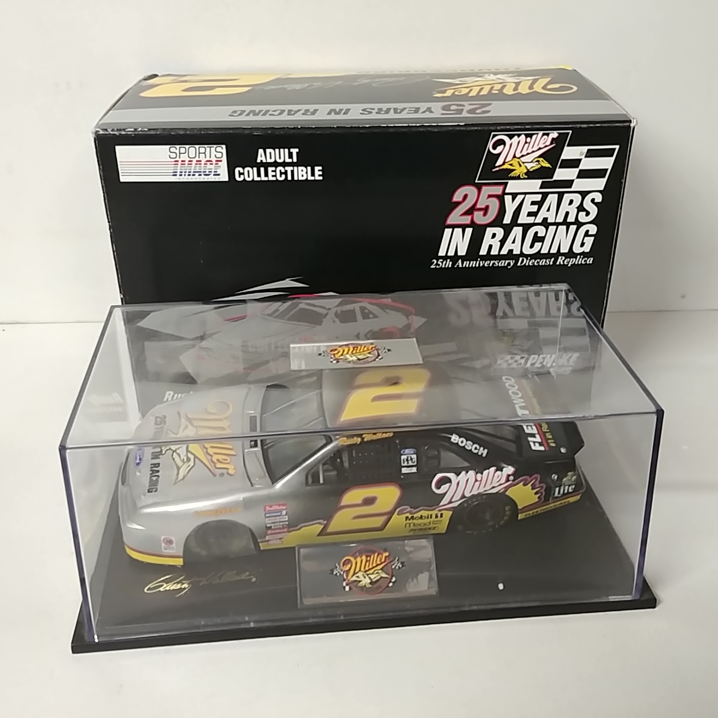 1996 Rusty Wallace 1/24th Miller Racing "25th Anniversary" Thunderbird