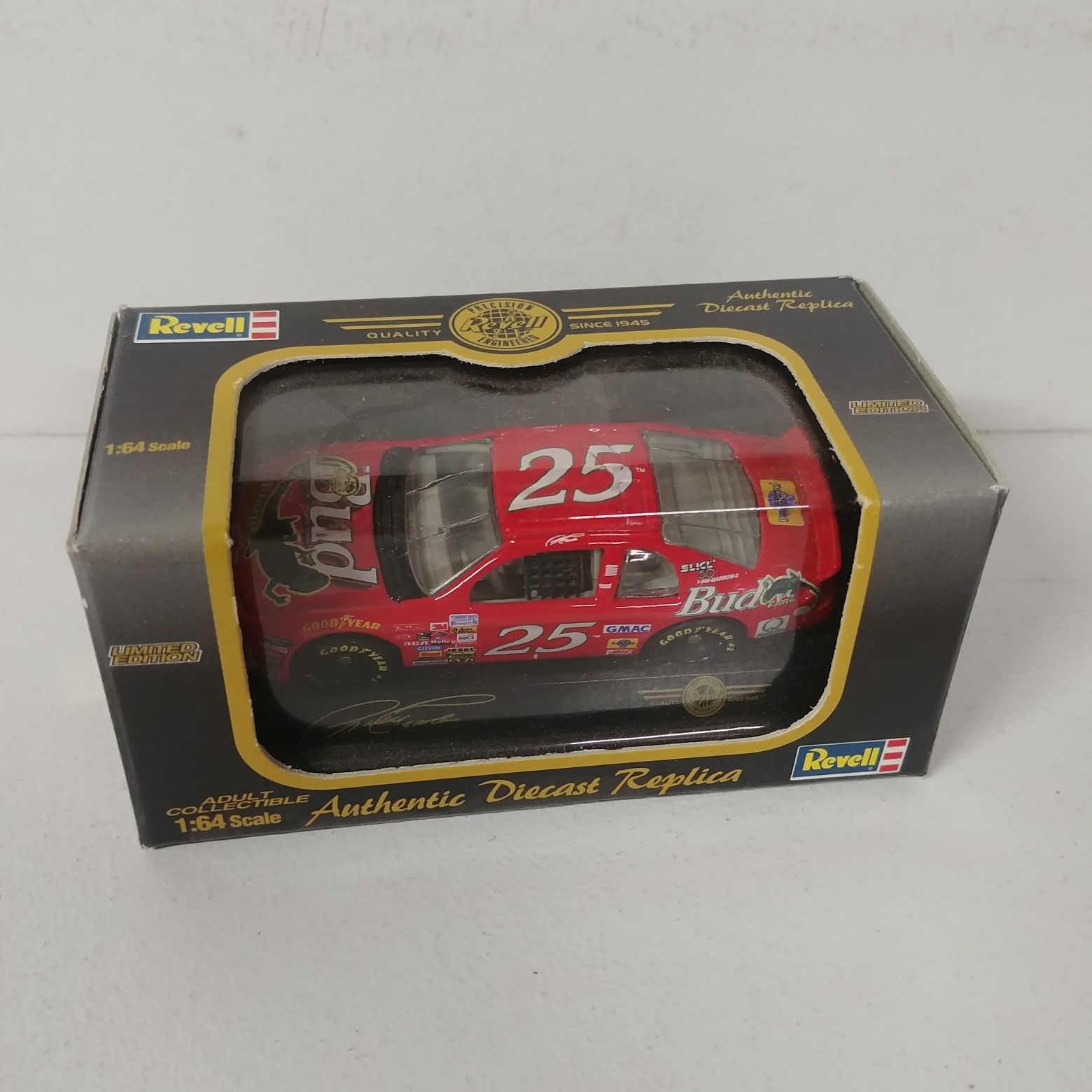 1997 Ricky Craven 1/64th Budweiser "Louie the Lizard" car