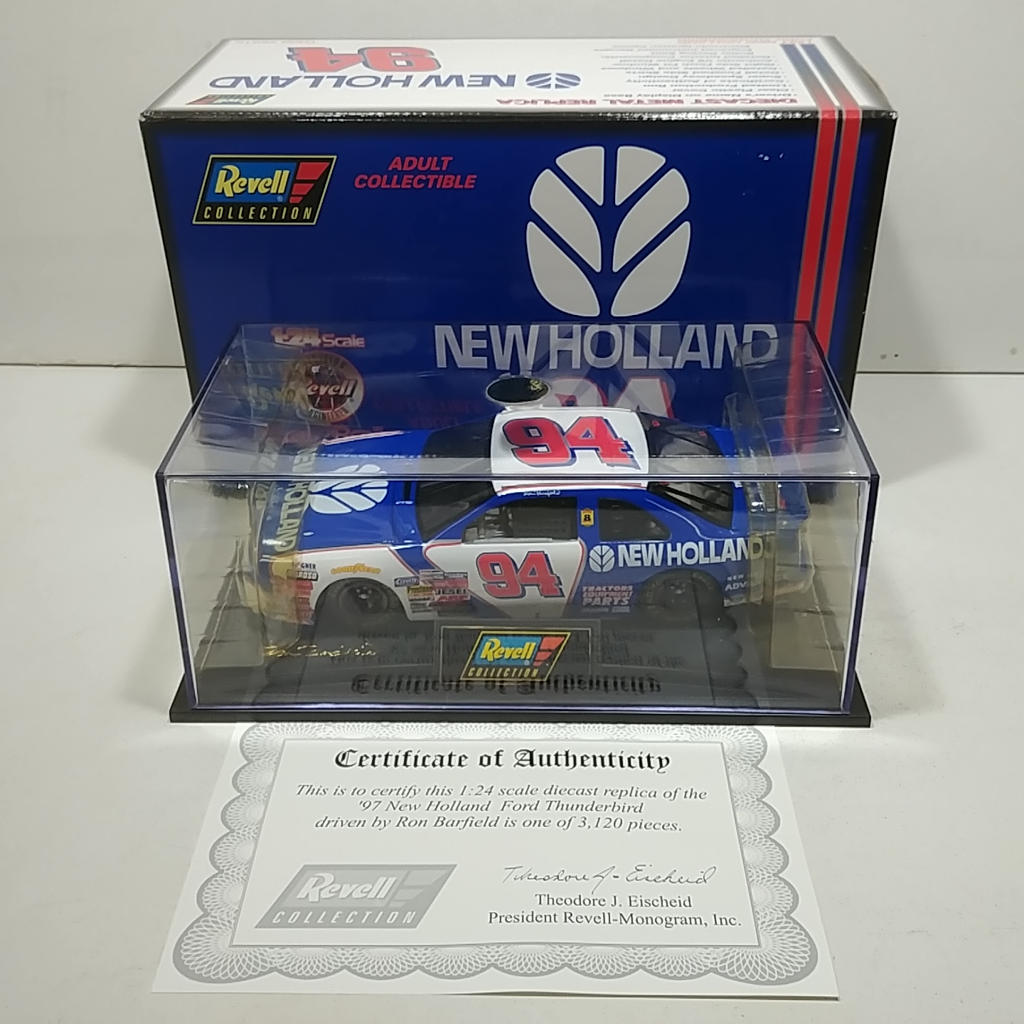 1997 Ron Barfield 1/24th New Holland Thunderbird 