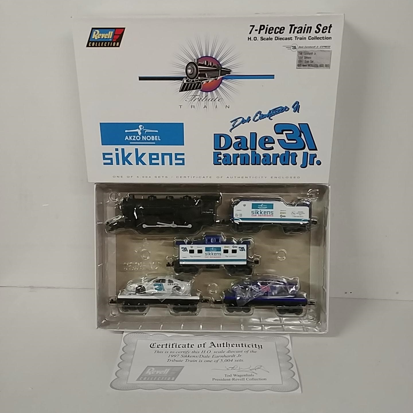 1997 Dale Earnhardt Jr 1/64th Sikkens Train Set