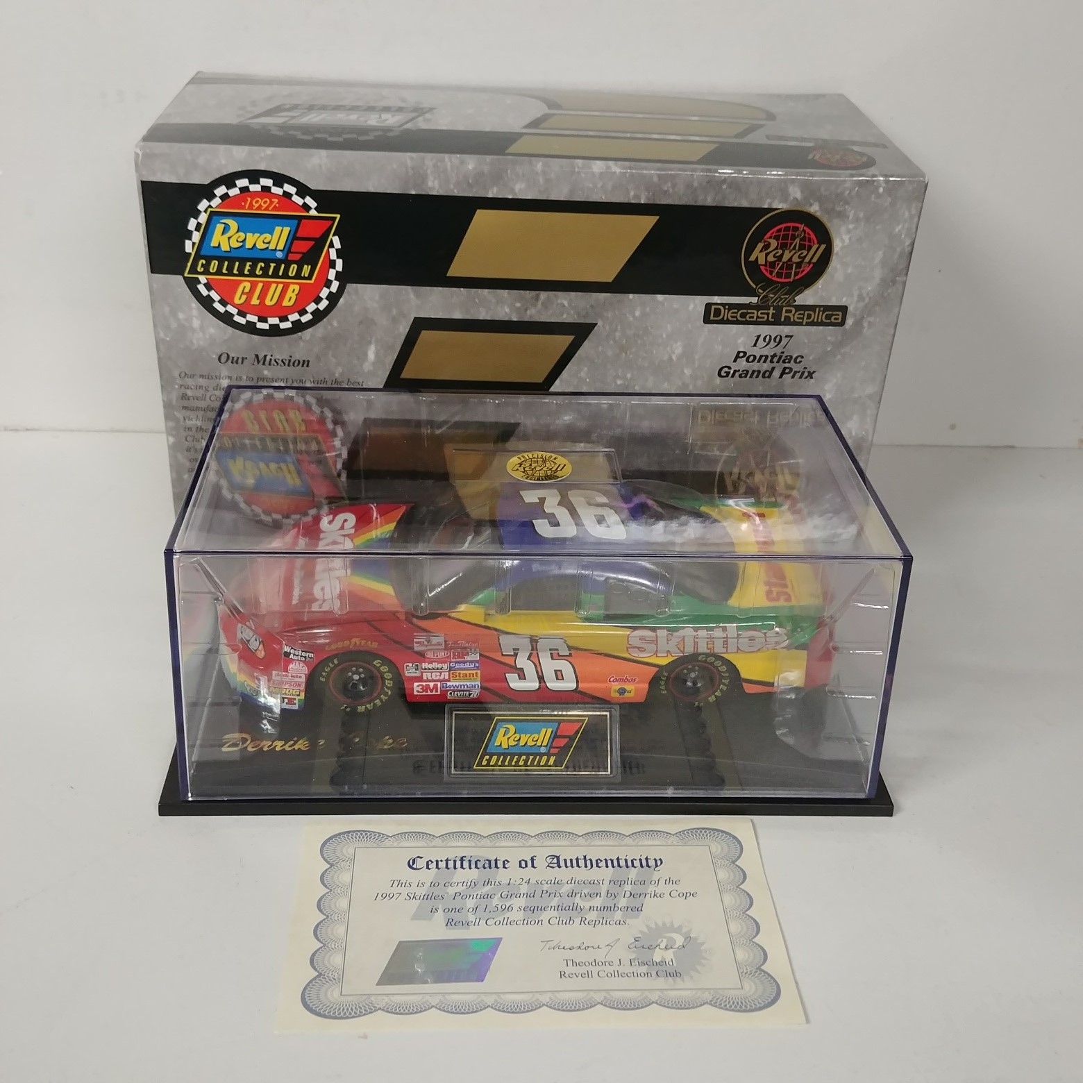 1997 Derrike Cope 1/24th Skittles car