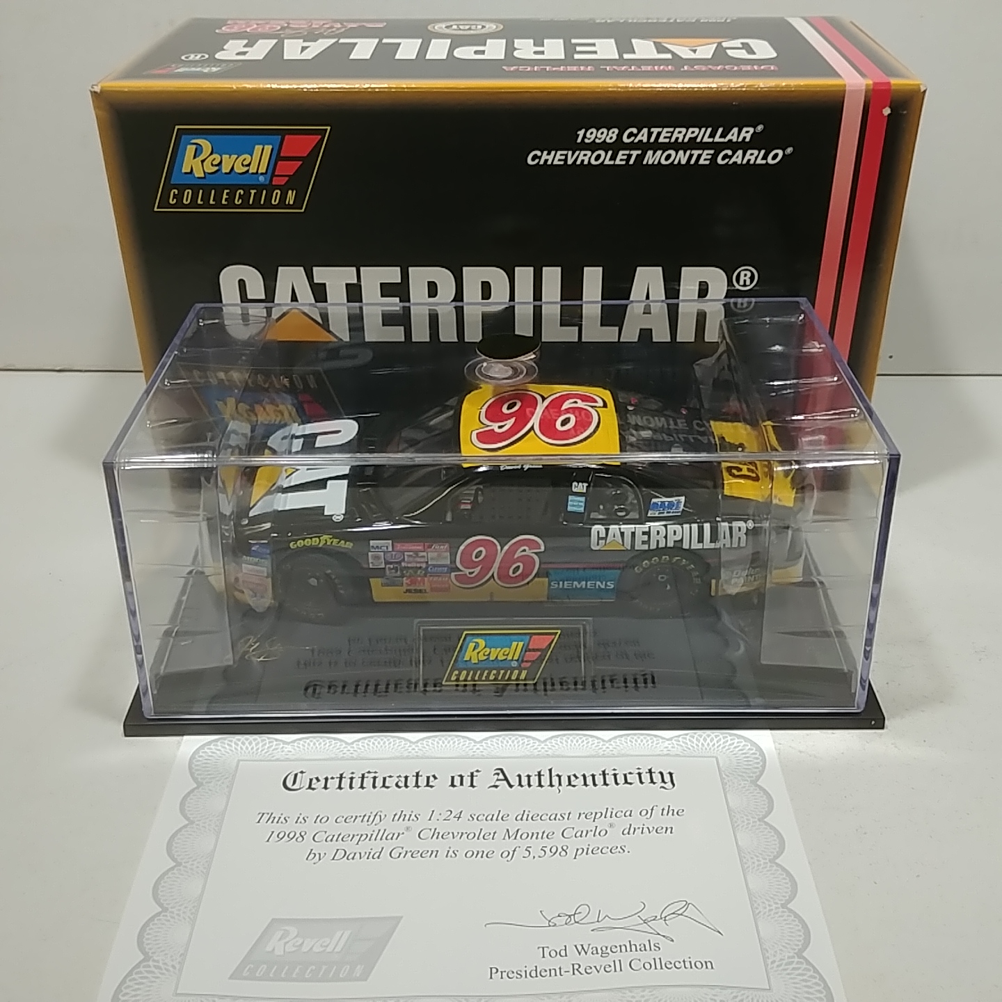 1998 David Green 1/24th Caterpillar Monte Carlo