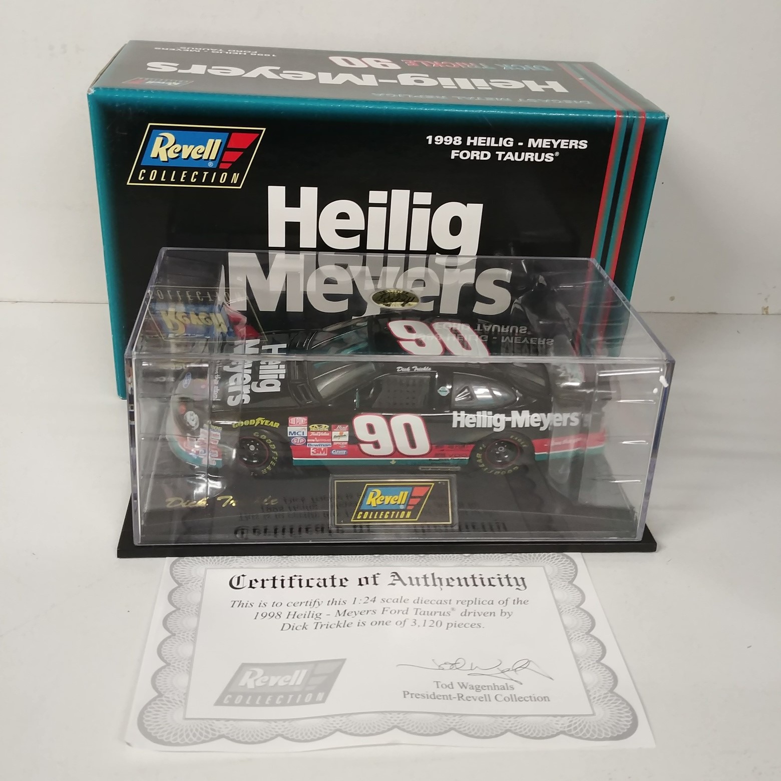1998 Dick Trickle 1/24th Heilg Meyers c/w car