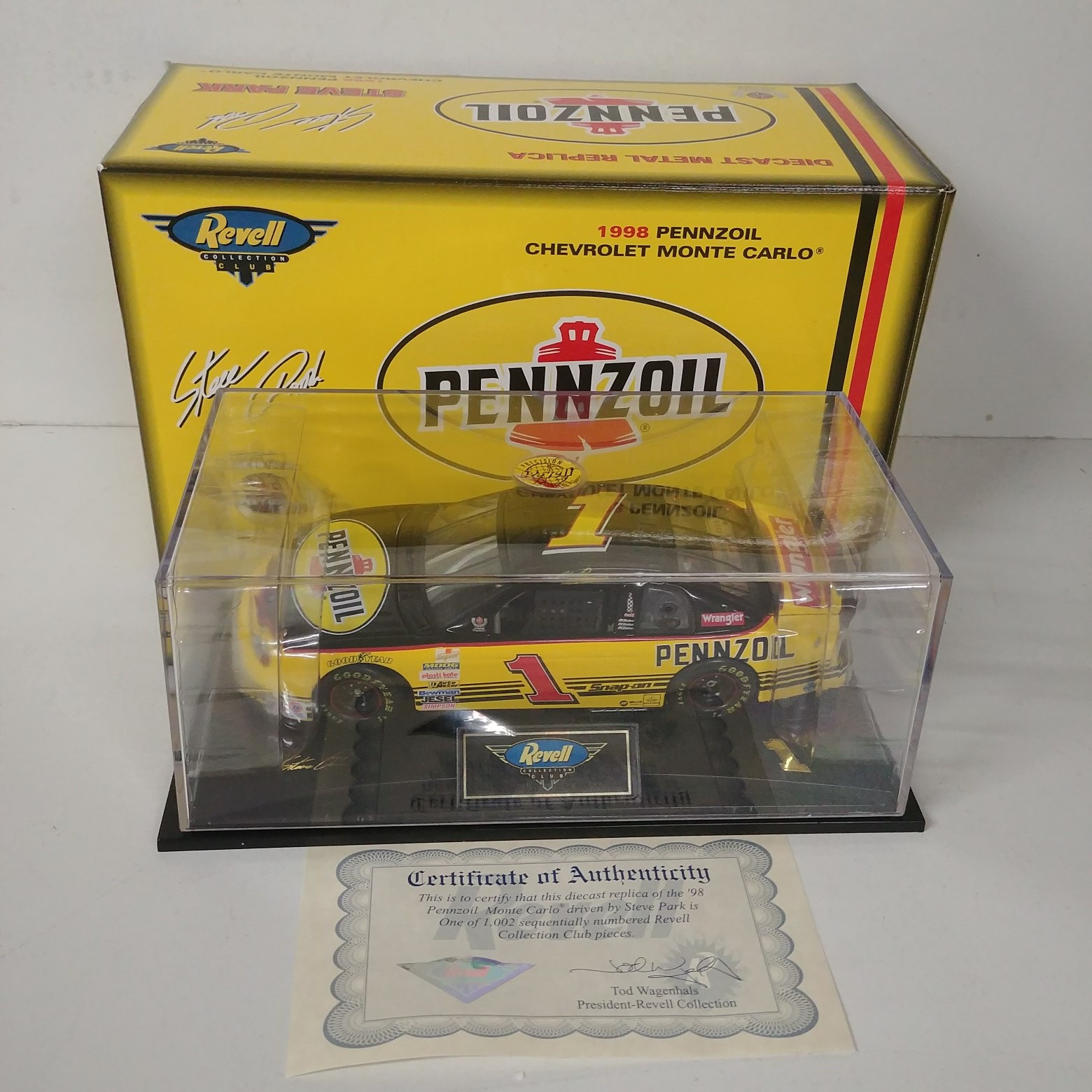 1998 Steve Park 1/24th Pennzoil Monte Carlo