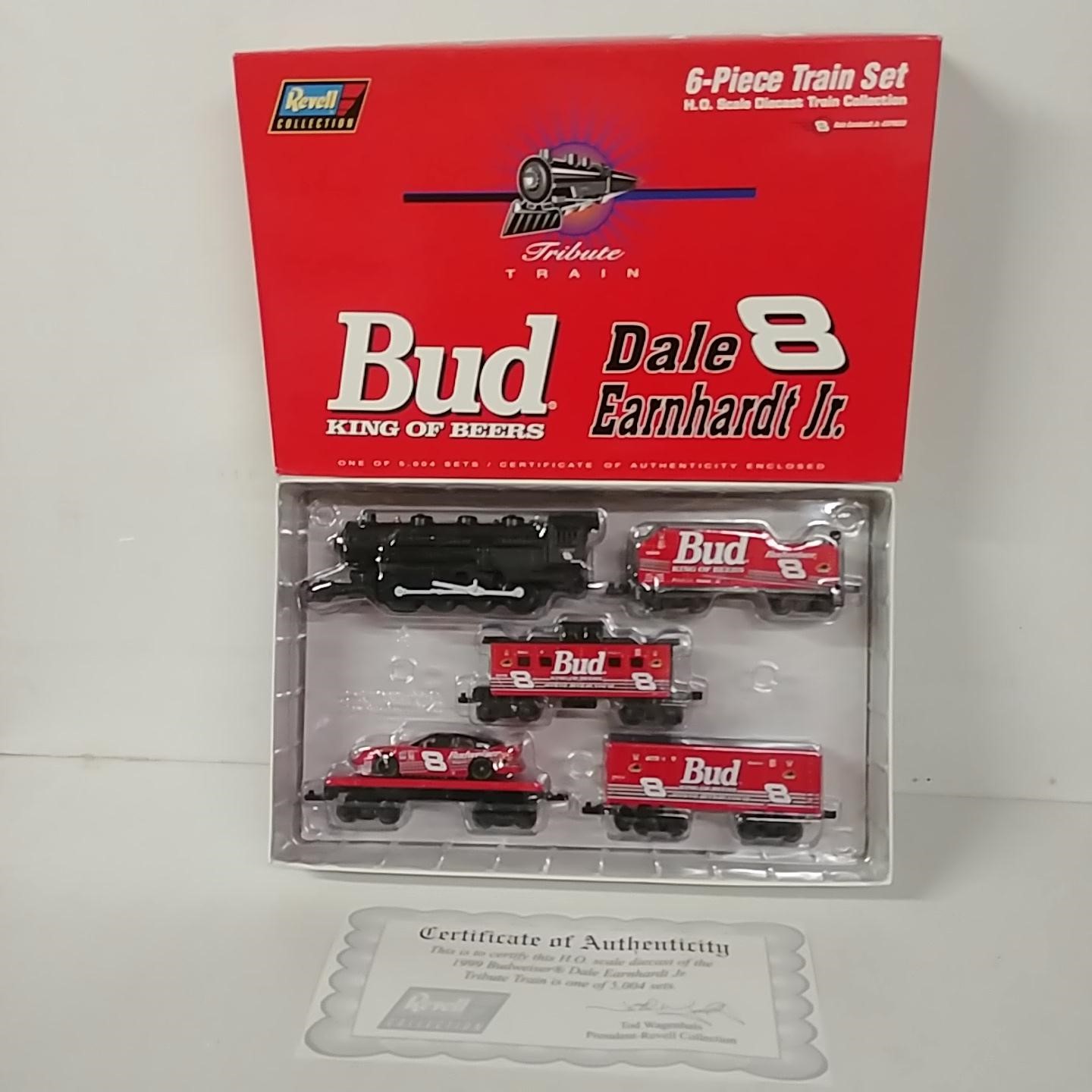 1999 Dale Earnhardt Jr 1/64th Budweiser Train Set