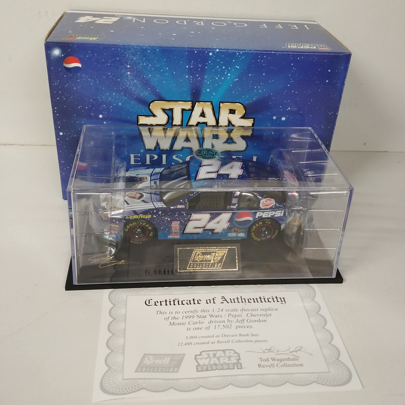 1999 Jeff Gordon 1/24th Pepsi "Star Wars""Busch Series" Monte Carlo