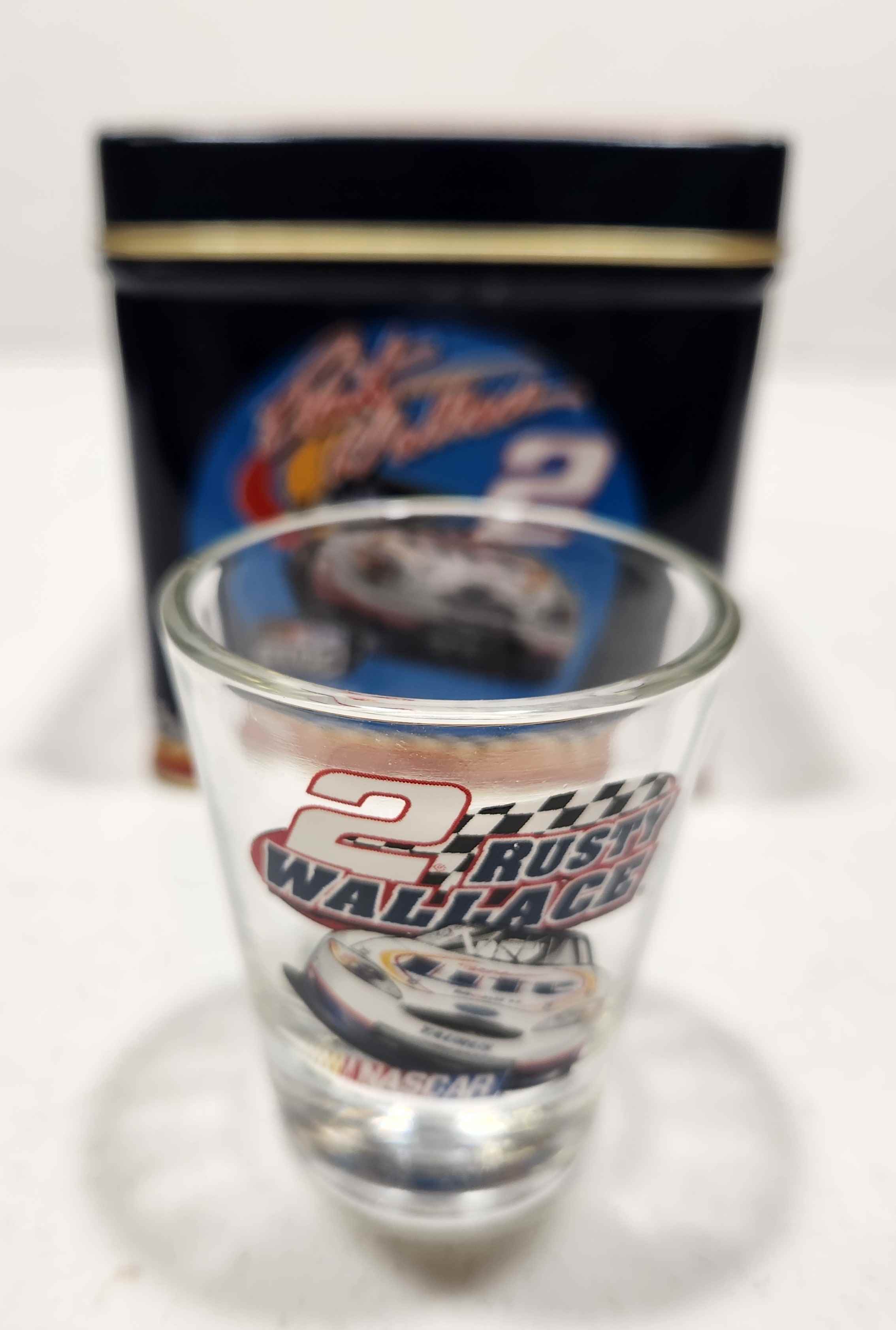 2001 Rusty Miller Miller Lite Shotglass in Tin