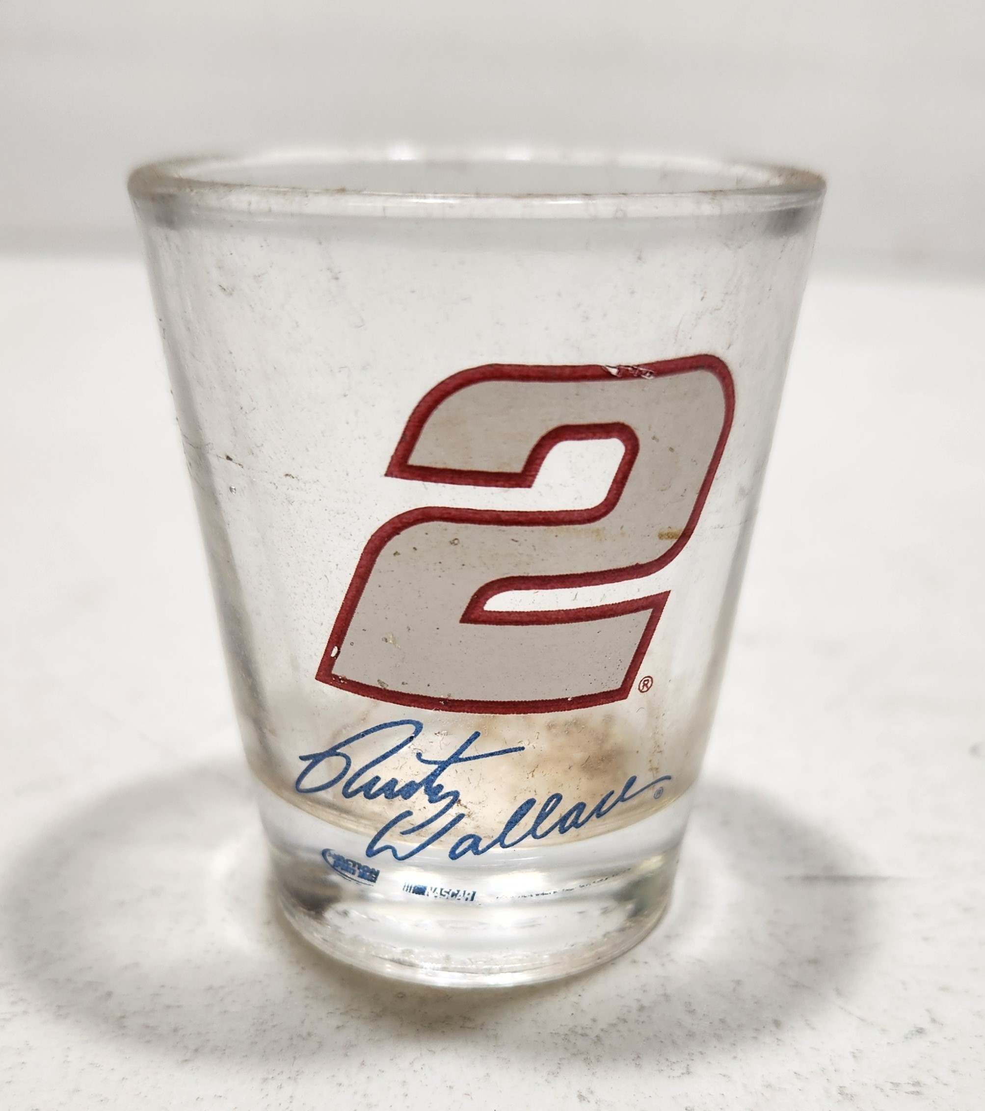 2002 Rusty Wallace Shotglass