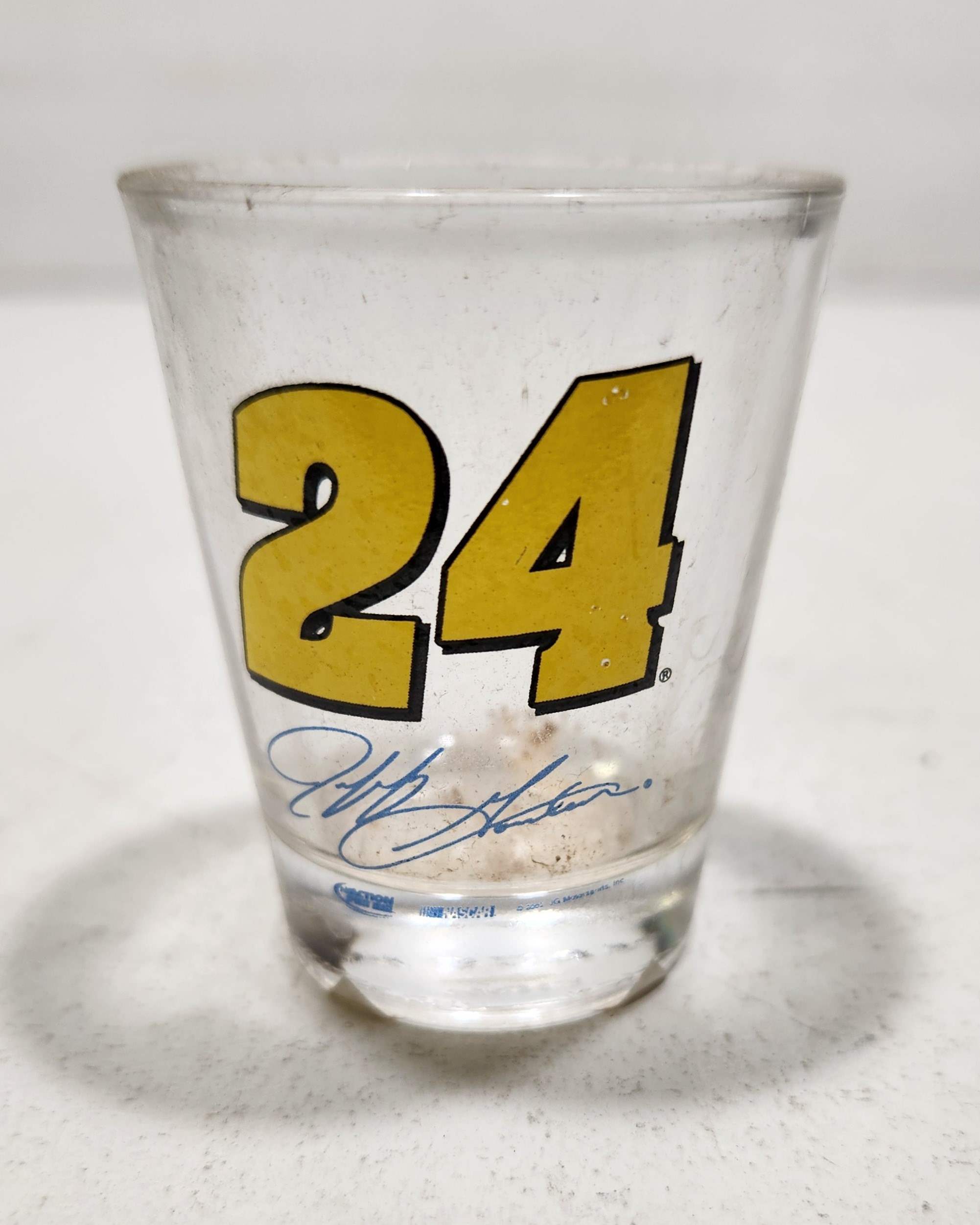 2002 Jeff Gordon Shotglass