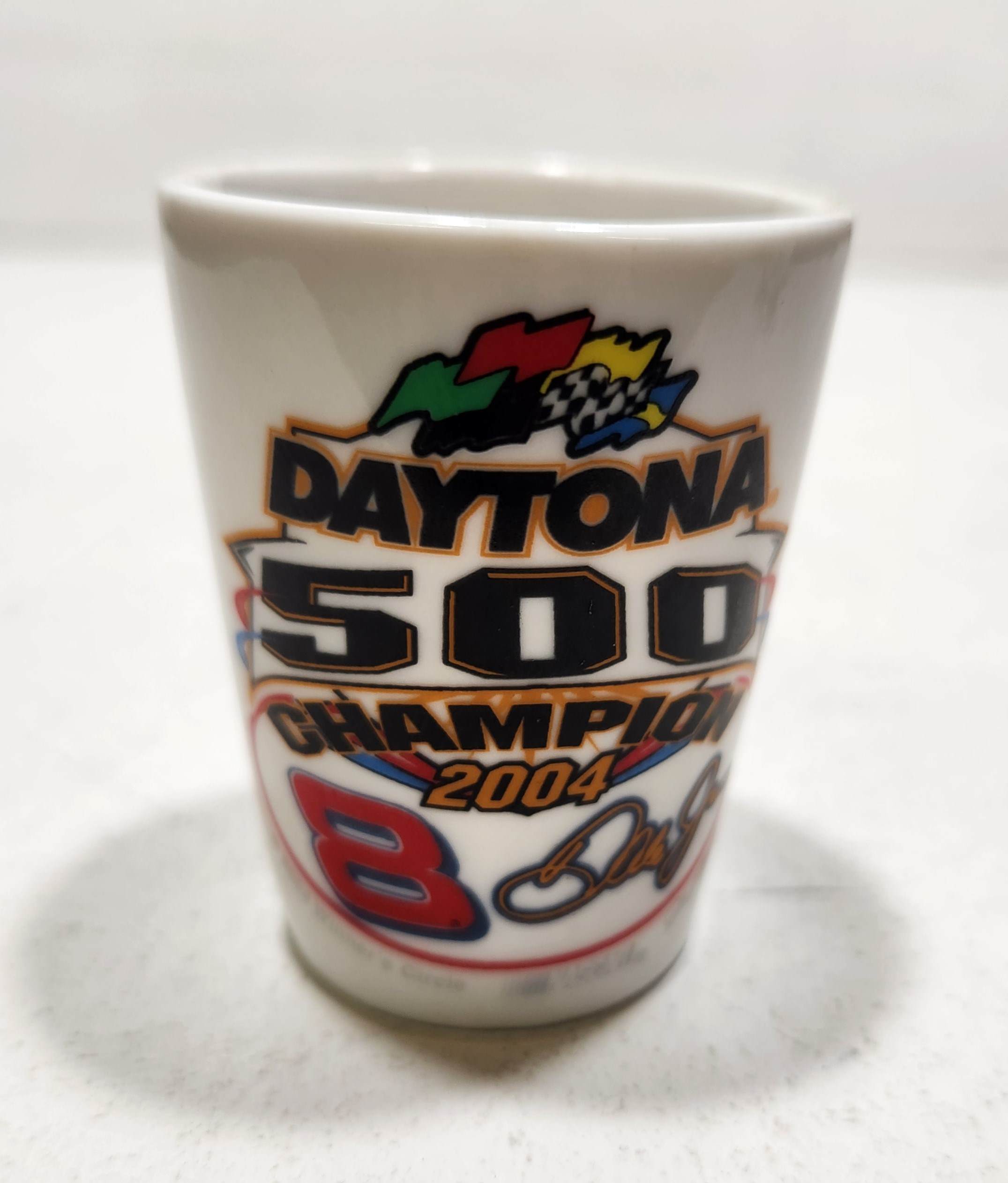 2004 Dale Earnhardt Jr Daytona 500 Win Shotglass