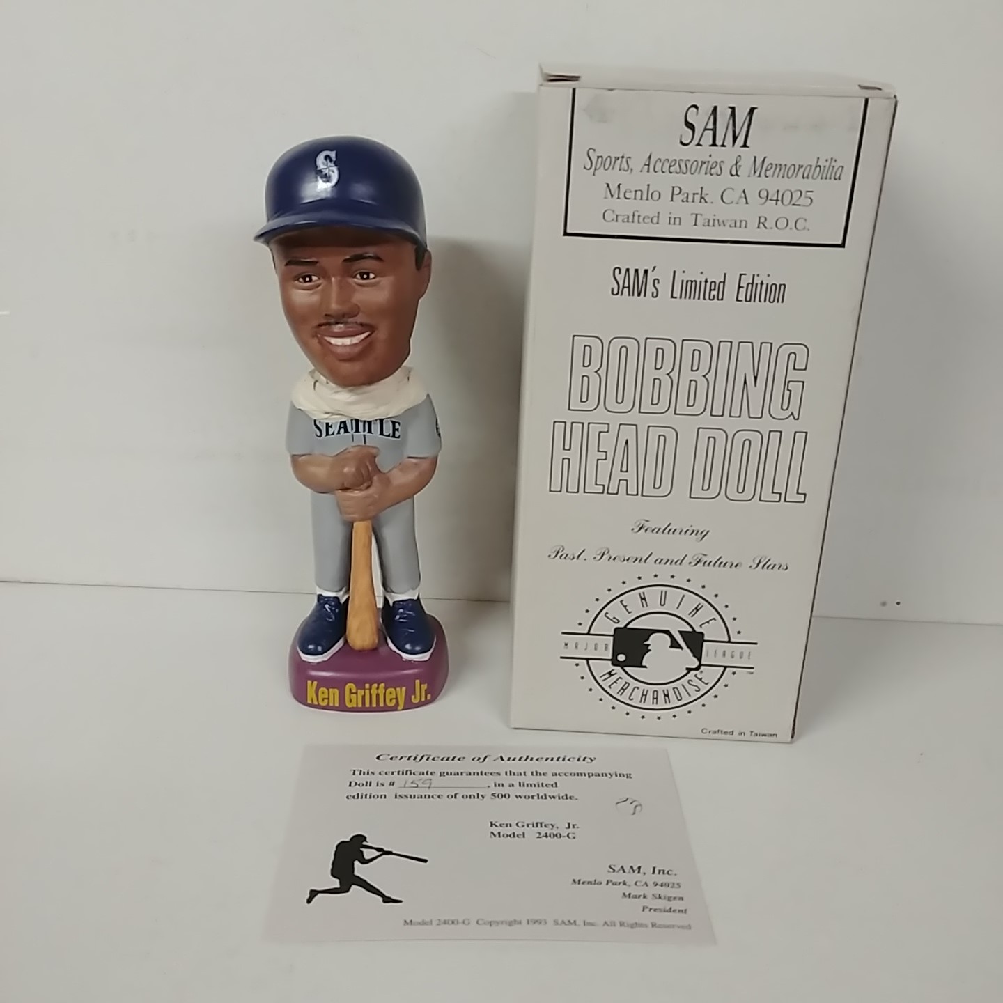 1997 Ken Griffey Jr. Seattle Mariners bobbin' head