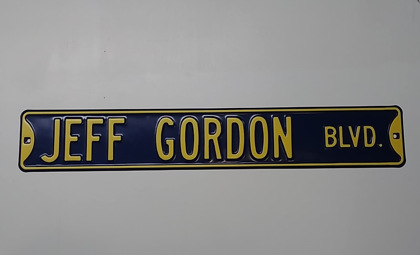 2000 Jeff Gordon Blvd Sign