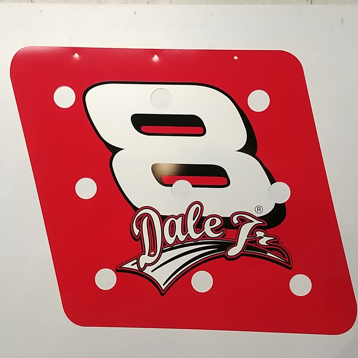 2006 Dale Earnhardt Jr Budweiser Pit Sign